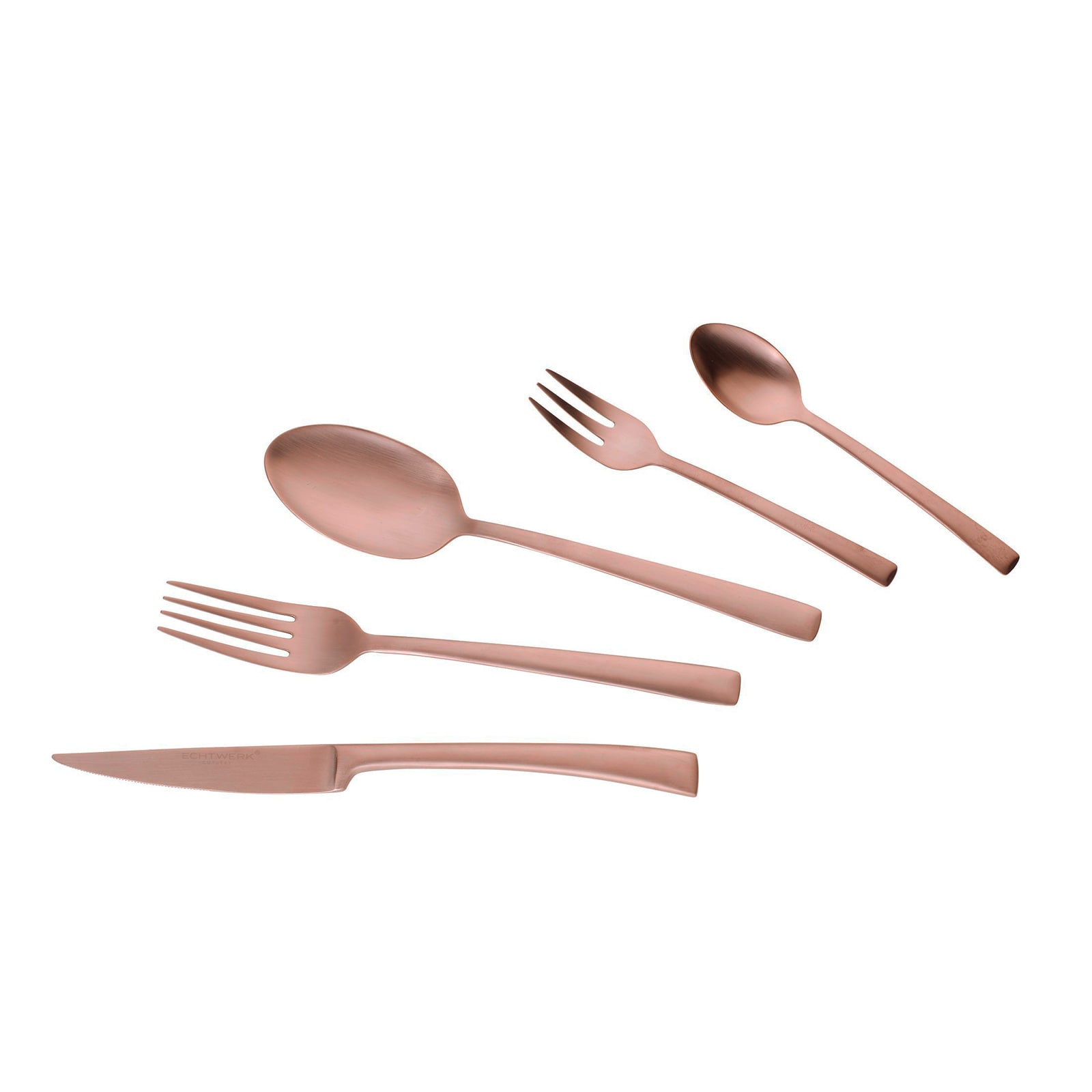 Echtwerk Tafelbesteck "AVELINO" 30 tlg. - Bronze mattiert 