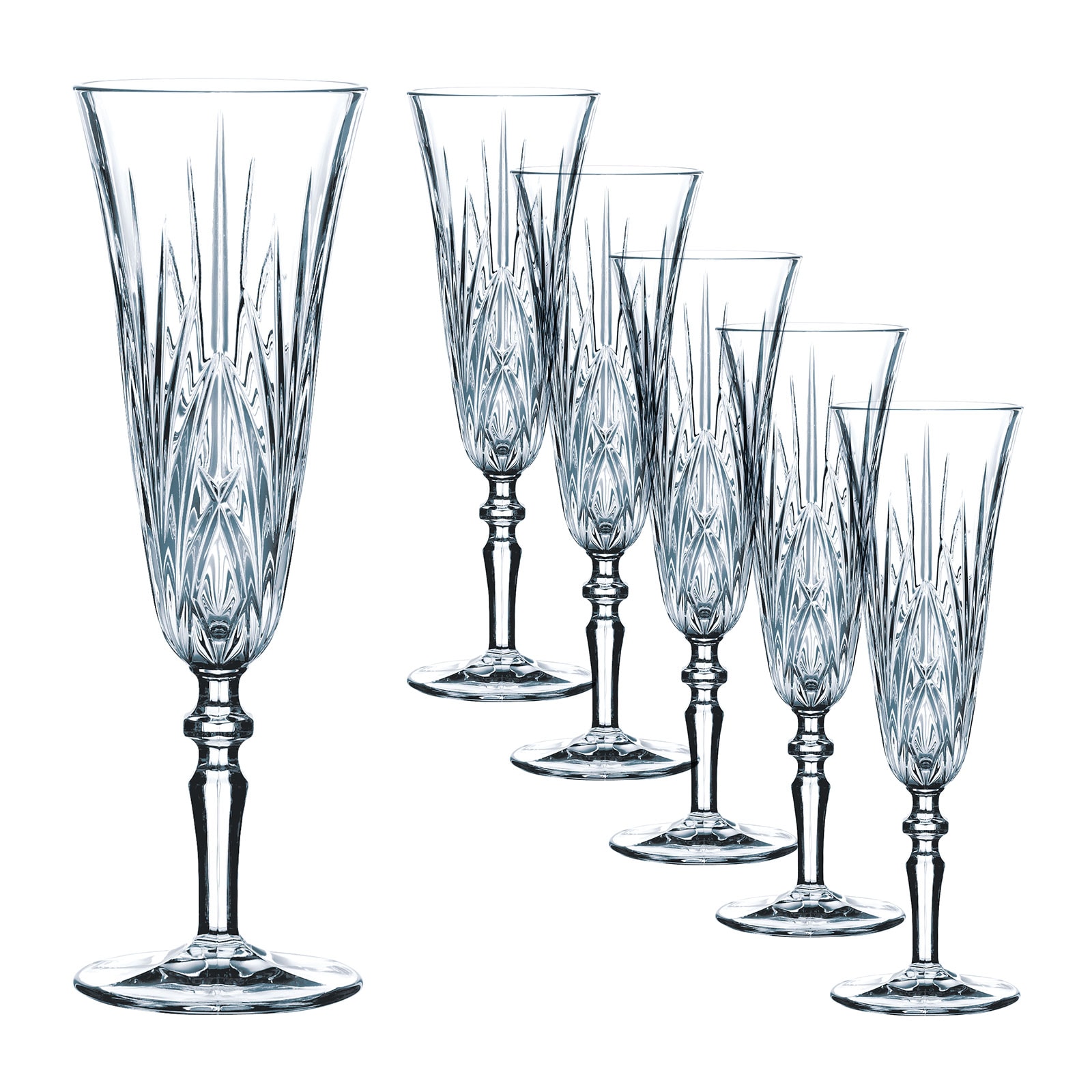 Nachtmann Palais Sektspitz 6er Set 