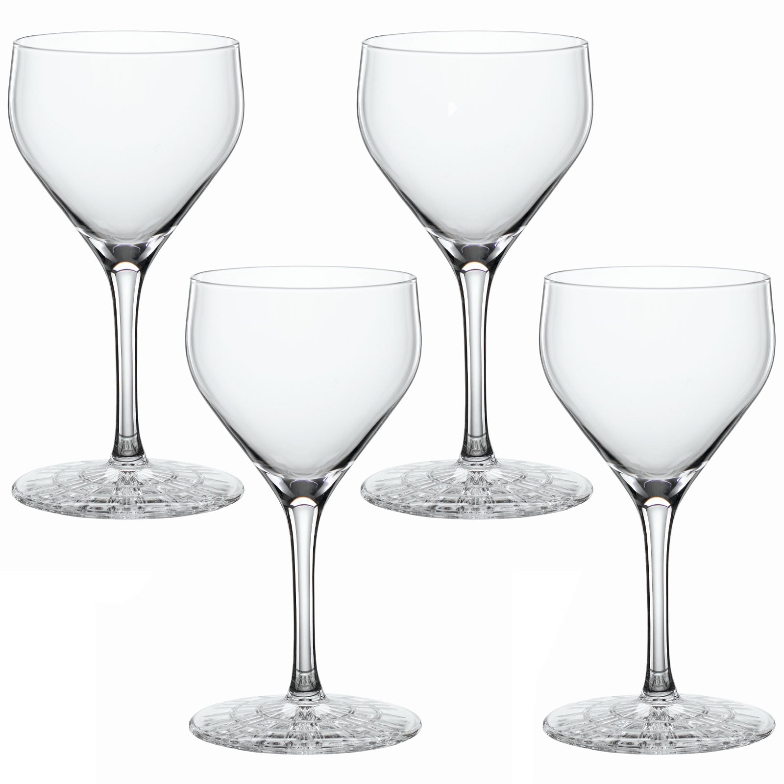 Spiegelau 4-teiliges Manhattan-Gl&auml;ser-Set Cocktailgl&auml;ser Kristallglas 150 ml Perfect Serve Nick & Nora 4500156 