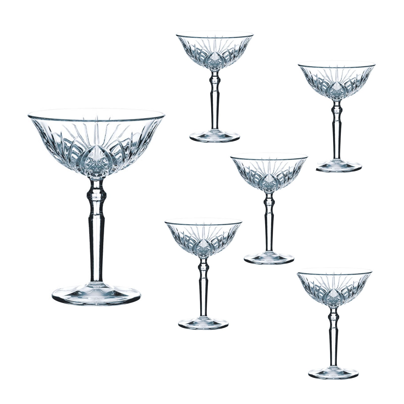 Nachtmann Cocktailschale Palais 6tlg 