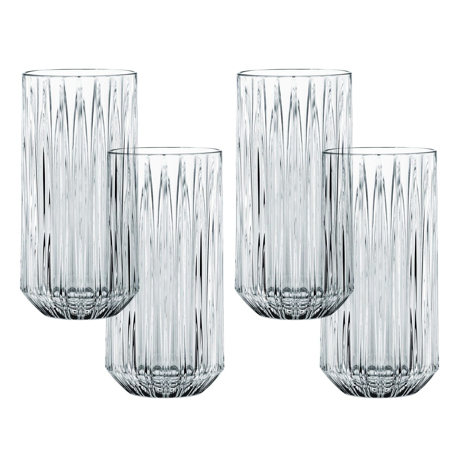 Nachtmann Longdrink-Set, Kristallglas 4tlg 