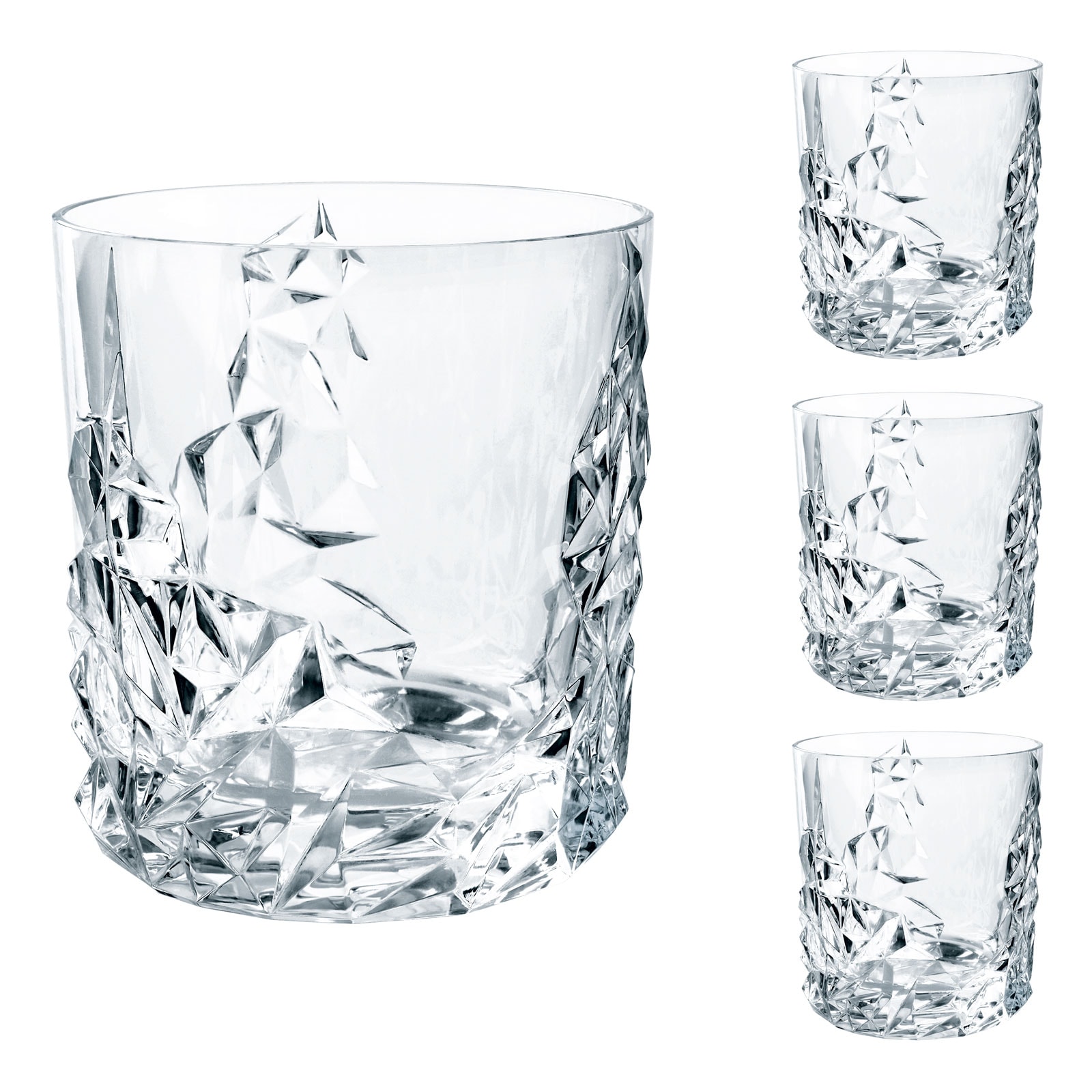 Nachtmann Whiskyglas Sculpture, 4er-Set 