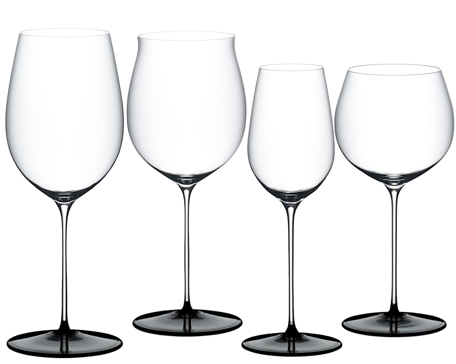 RIEDEL 5110/74 Fatto A Mano Black Tie Tasting Set 