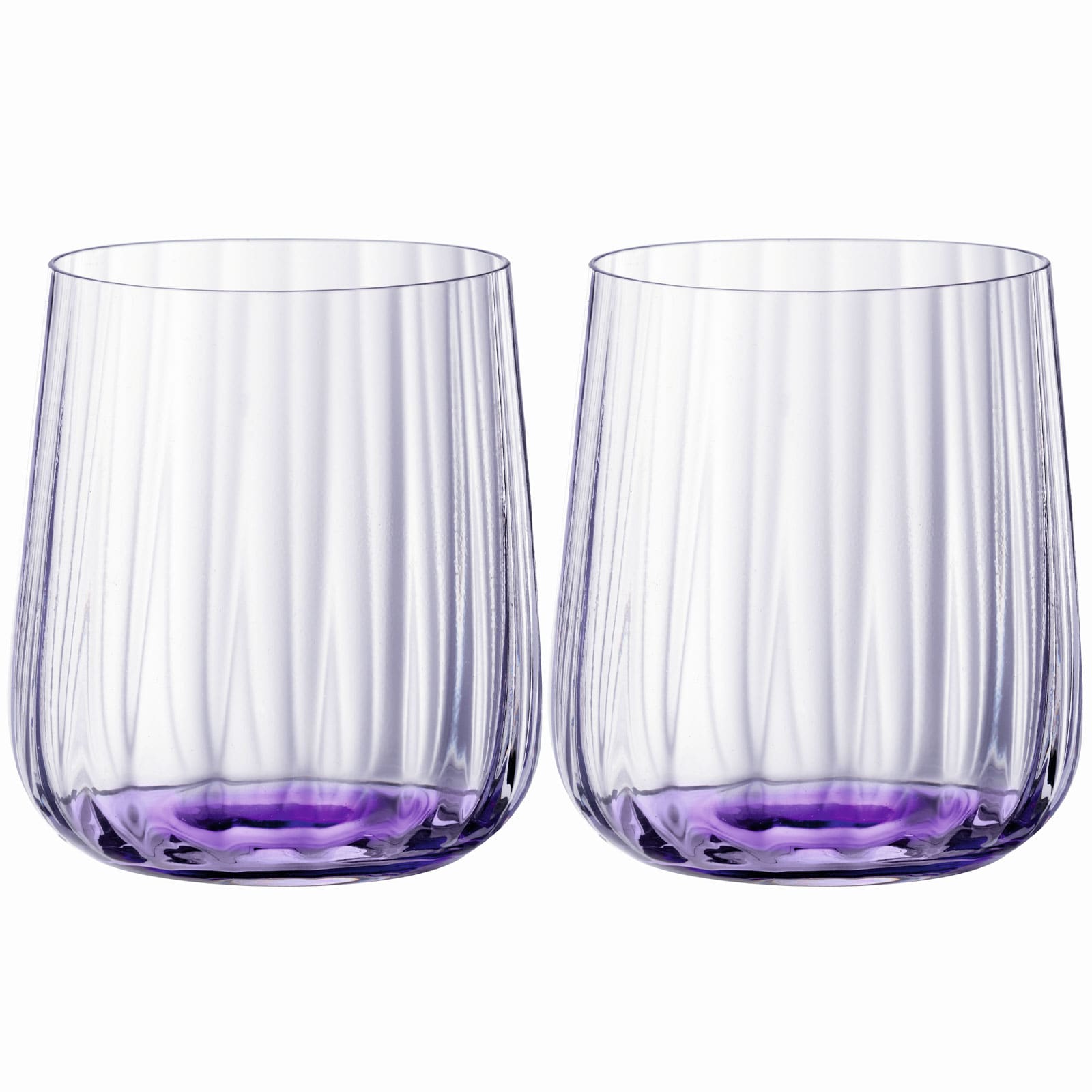 Spiegelau 2-tlg. Becher-Set Lila Trinkgl&auml;ser 340 ml Lilac Lifestyle, 4453665 