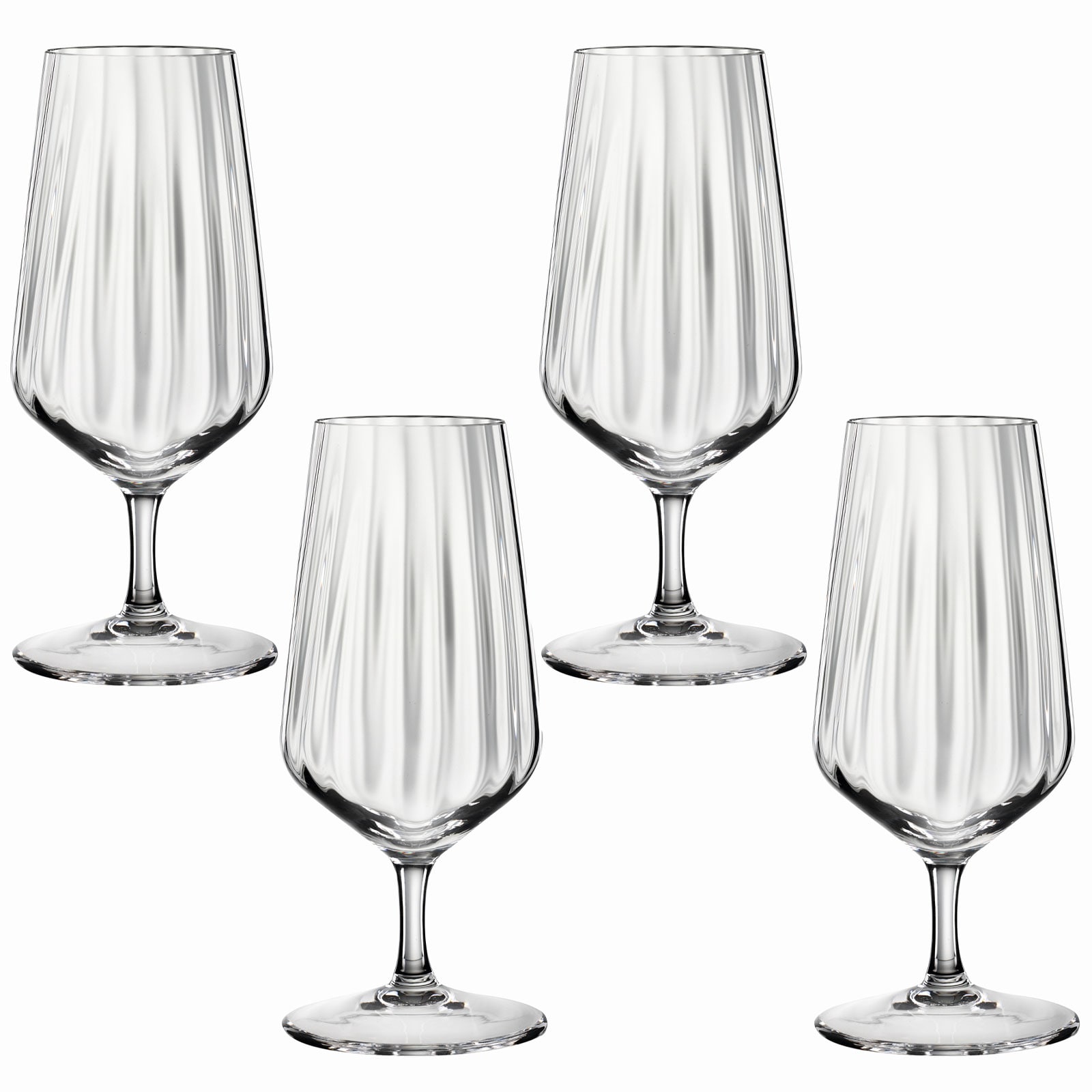 Spiegelau 4-teiliges Biergl&auml;ser-Set, Biertulpen, Kristallglas, 440 ml, Lifestyle, 4450174 