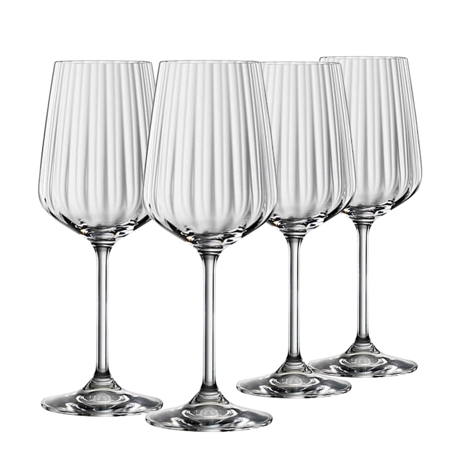 Spiegelau 4tlg Wei&szlig;weinglas-Set, Kristallglas, 440 ml LifeStyle 4450172 