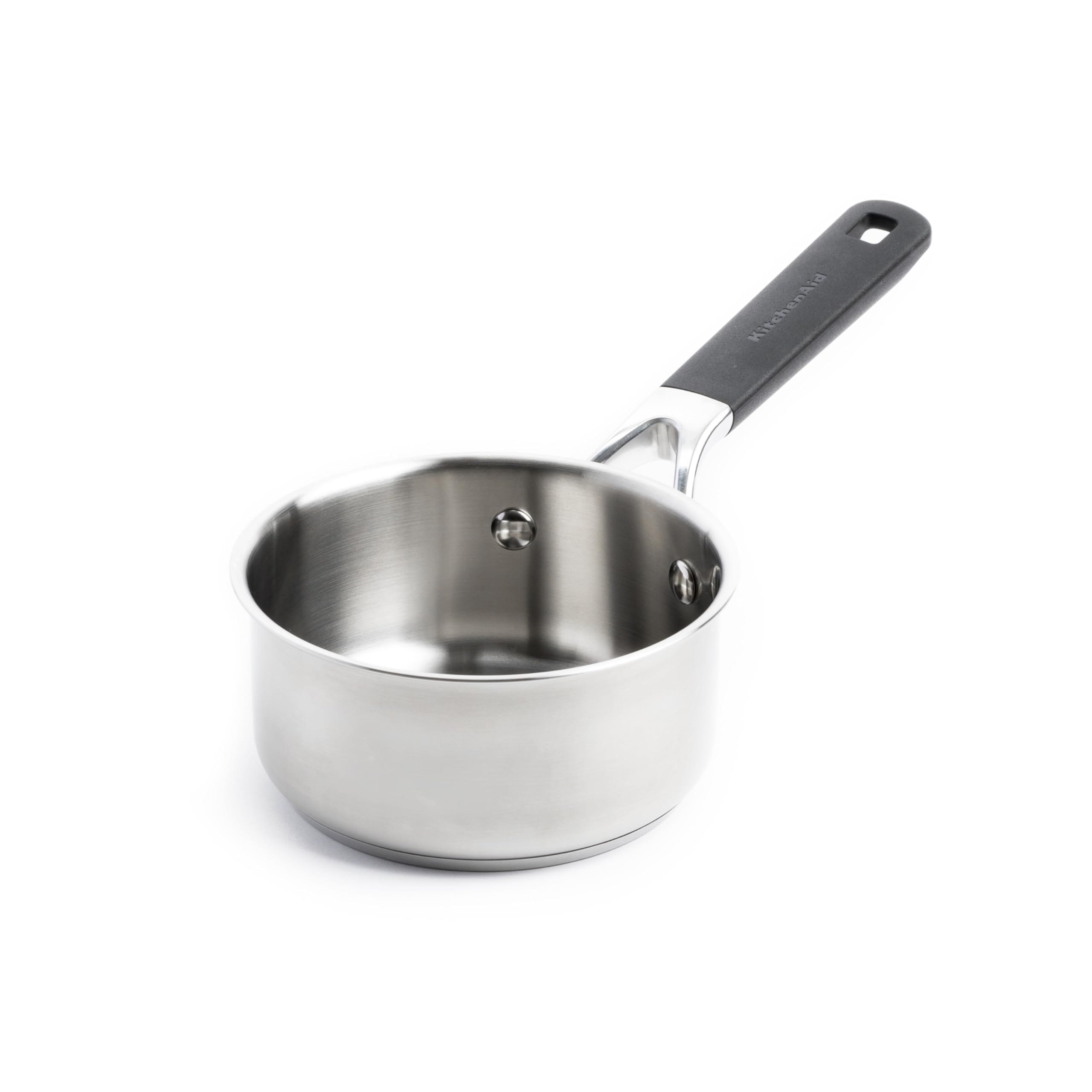 KitchenAid CC004002-001 Stielkasserolle  1.0L 14cm Edelstahl 