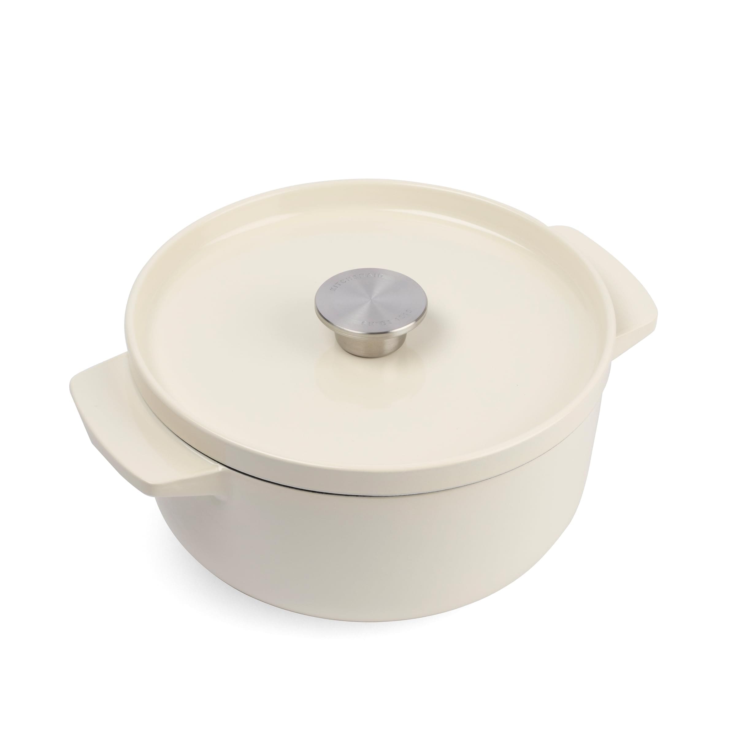 KitchenAid CC006056-001 Br&auml;ter mit Deckel - Rund - 3.3L 22cm Creme 