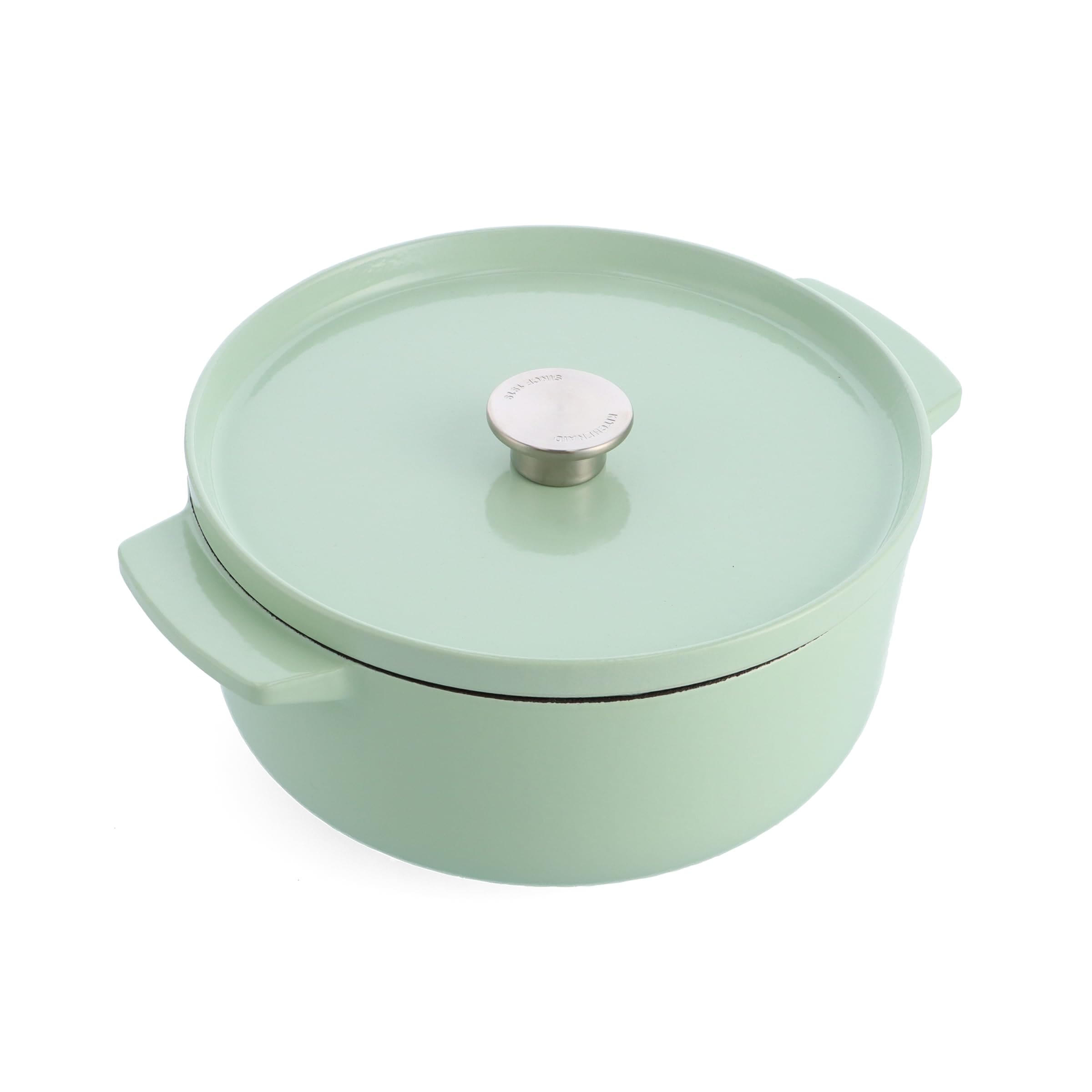KitchenAid CC007434-001 Br&auml;ter mit Deckel - Rund - 5.2L 26cm Hellgr&uuml;n 