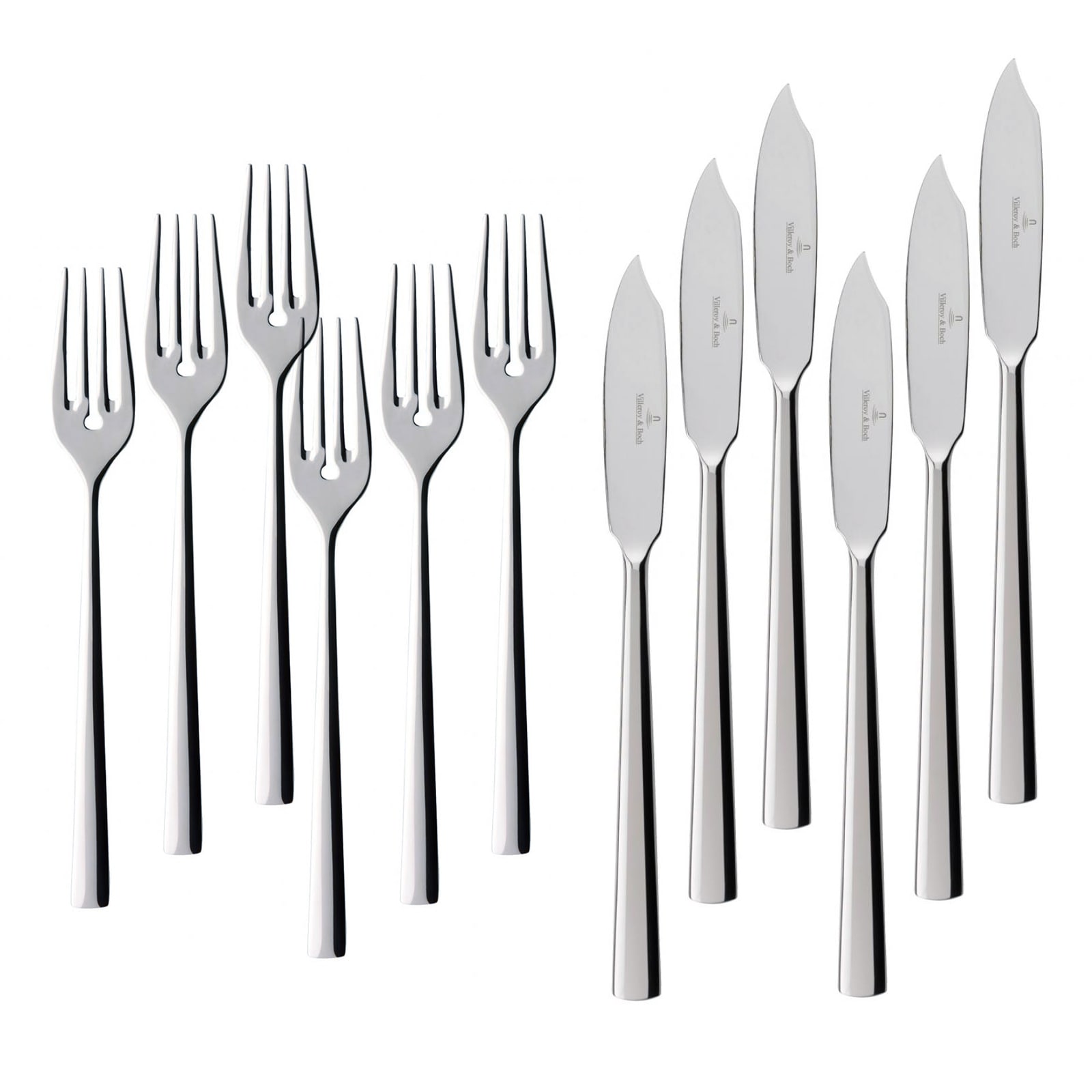 Villeroy & Boch Piemont Fischbesteck 12tlg. 