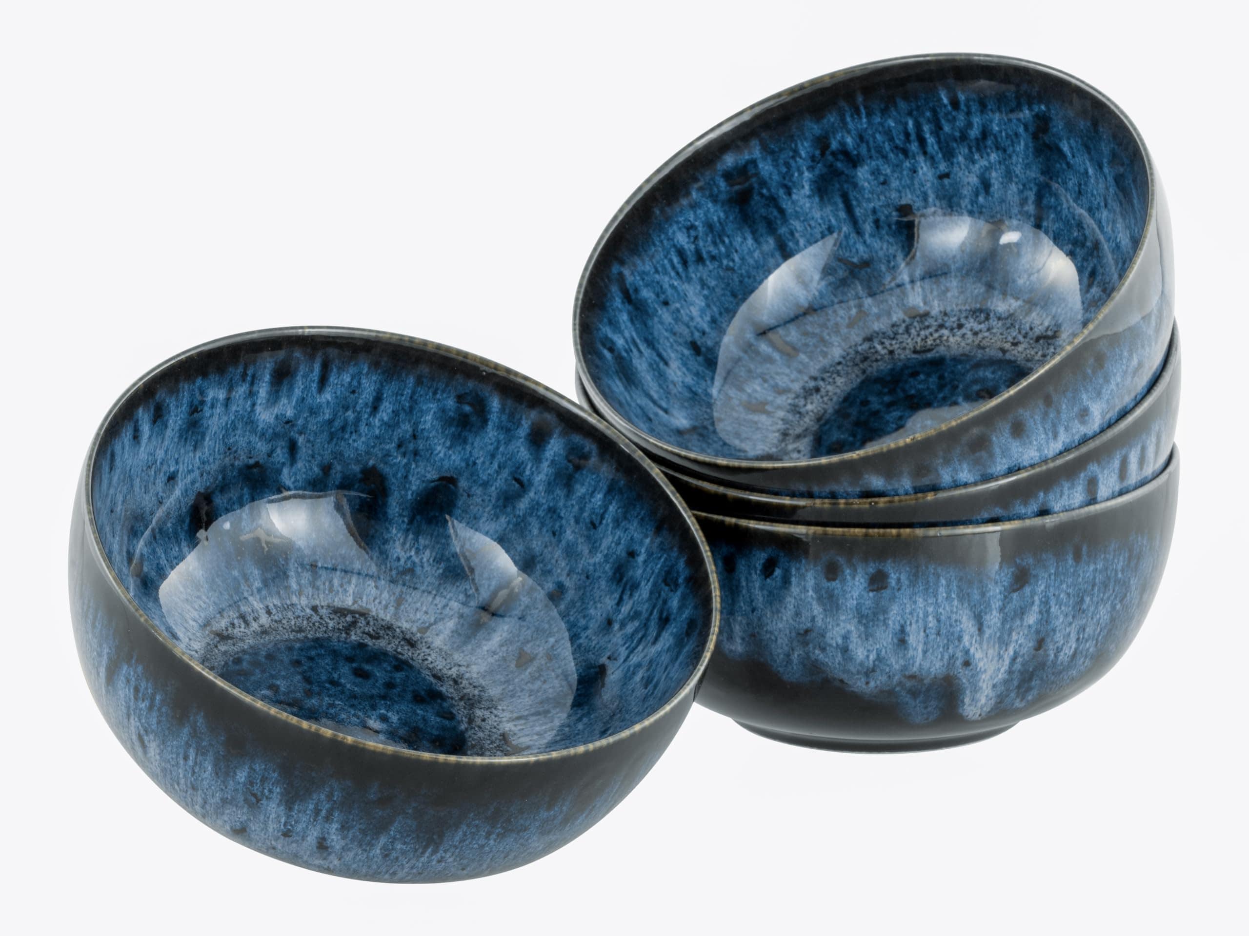 CreaTable - 21910 Allround Magic Blue, Buddha Bowl 16 cm 4-tlg 