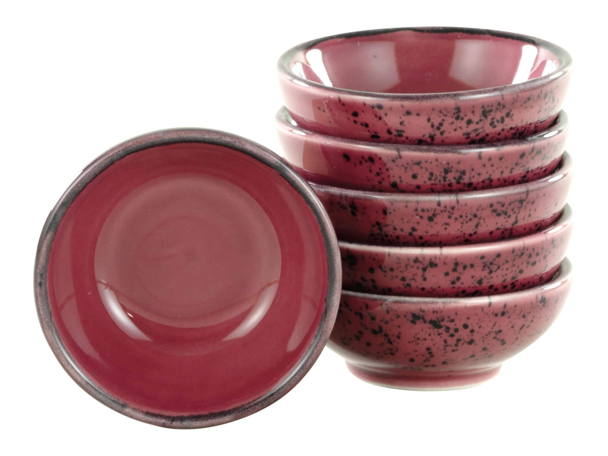 Creatable, 21998, NATURE COLLECTION, Berry, 6-teiliges Geschirrset, Sojaschale 