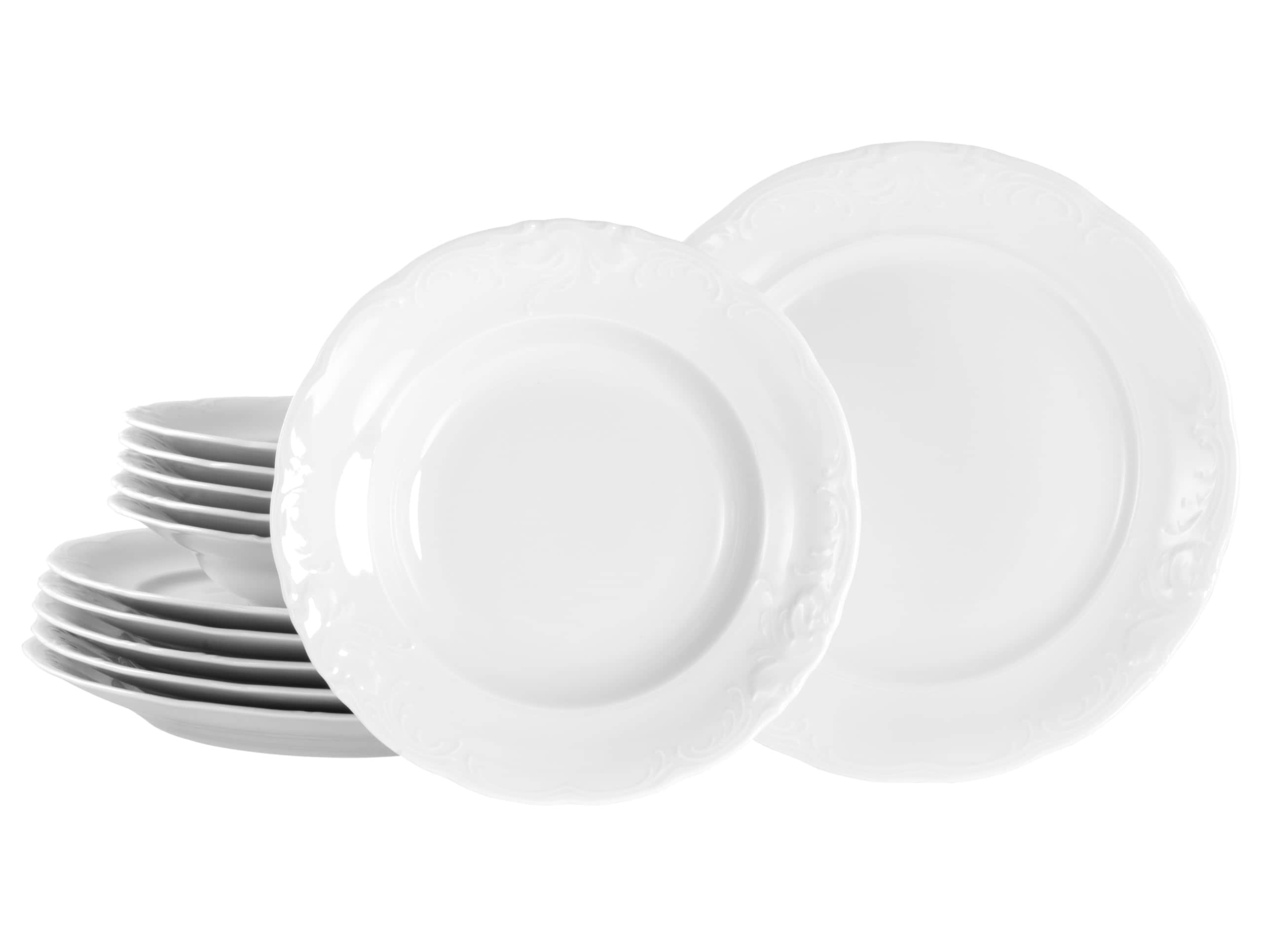 CreaTable - 24623 Frederike Weiss, Tafelservice 12-tlg 