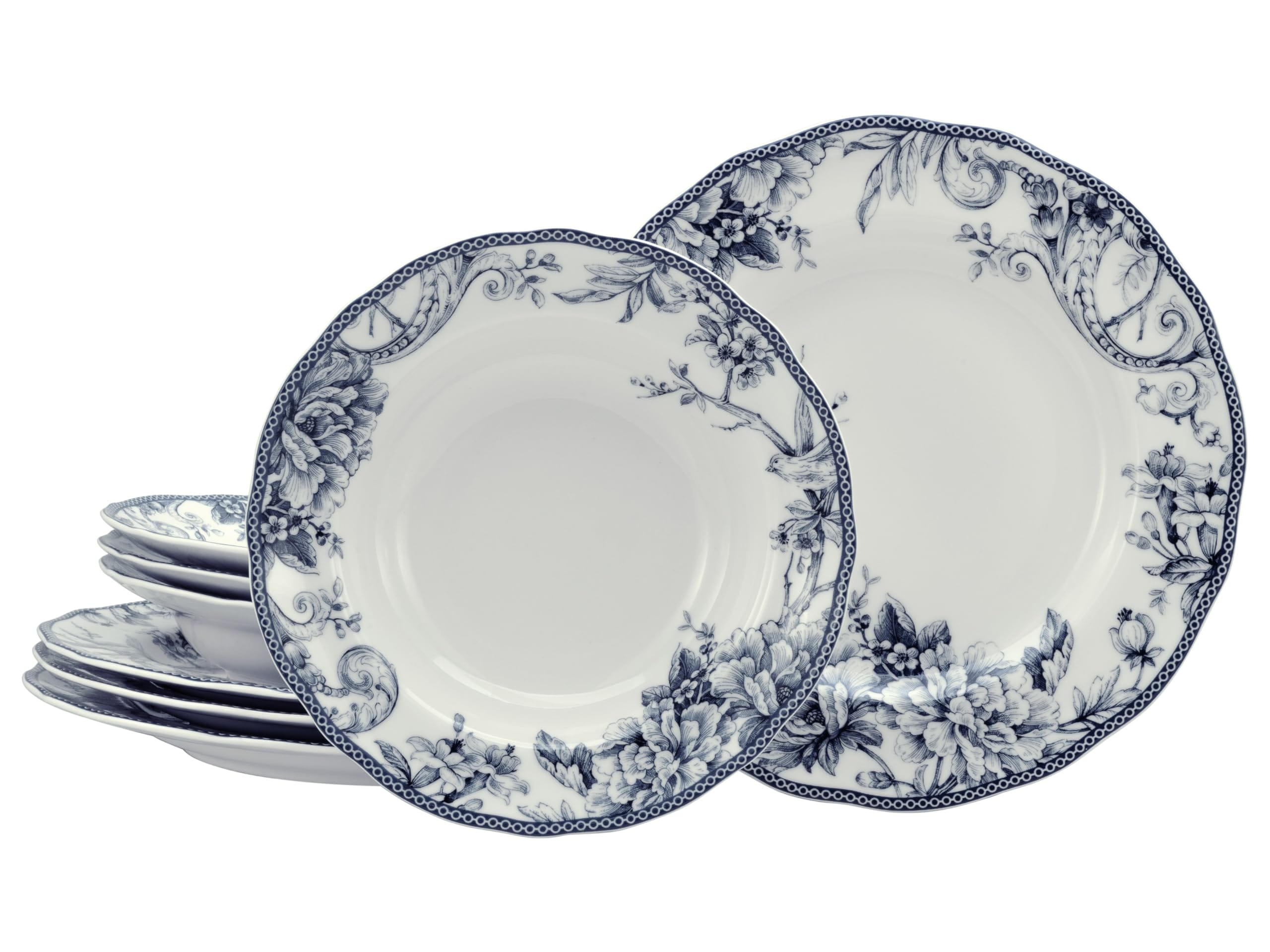 CreaTable - 24768 Adelaide Blau, Tafelservice 8-tlg 