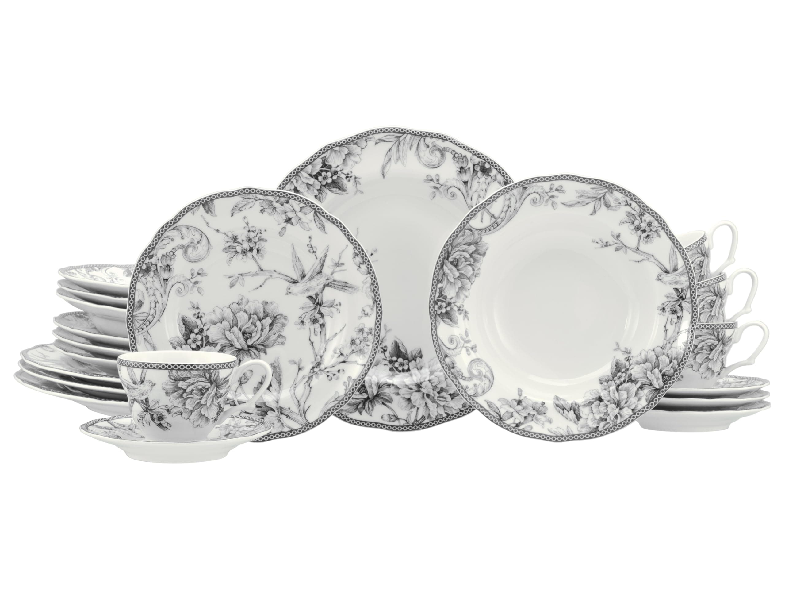 CreaTable - 24774 Adelaide Grau, Kombiservice 20-tlg 
