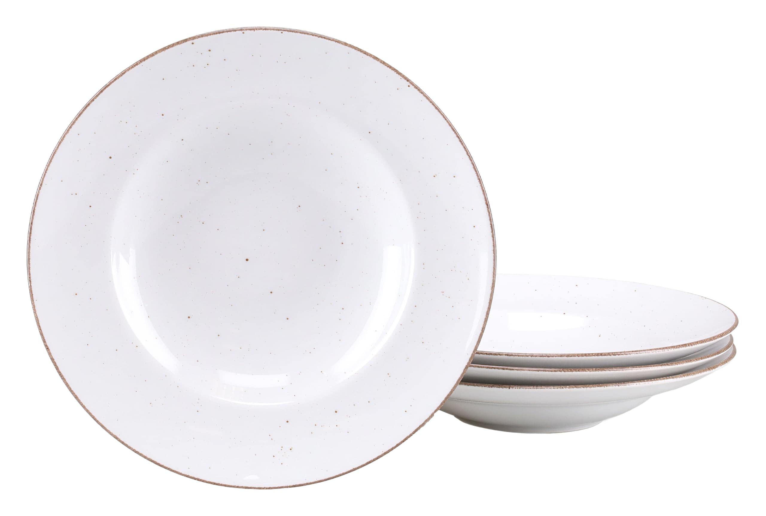 Creatable 24848 Pastateller Serie Vintage Nature 4-tlg Geschirrset 4 Personen 