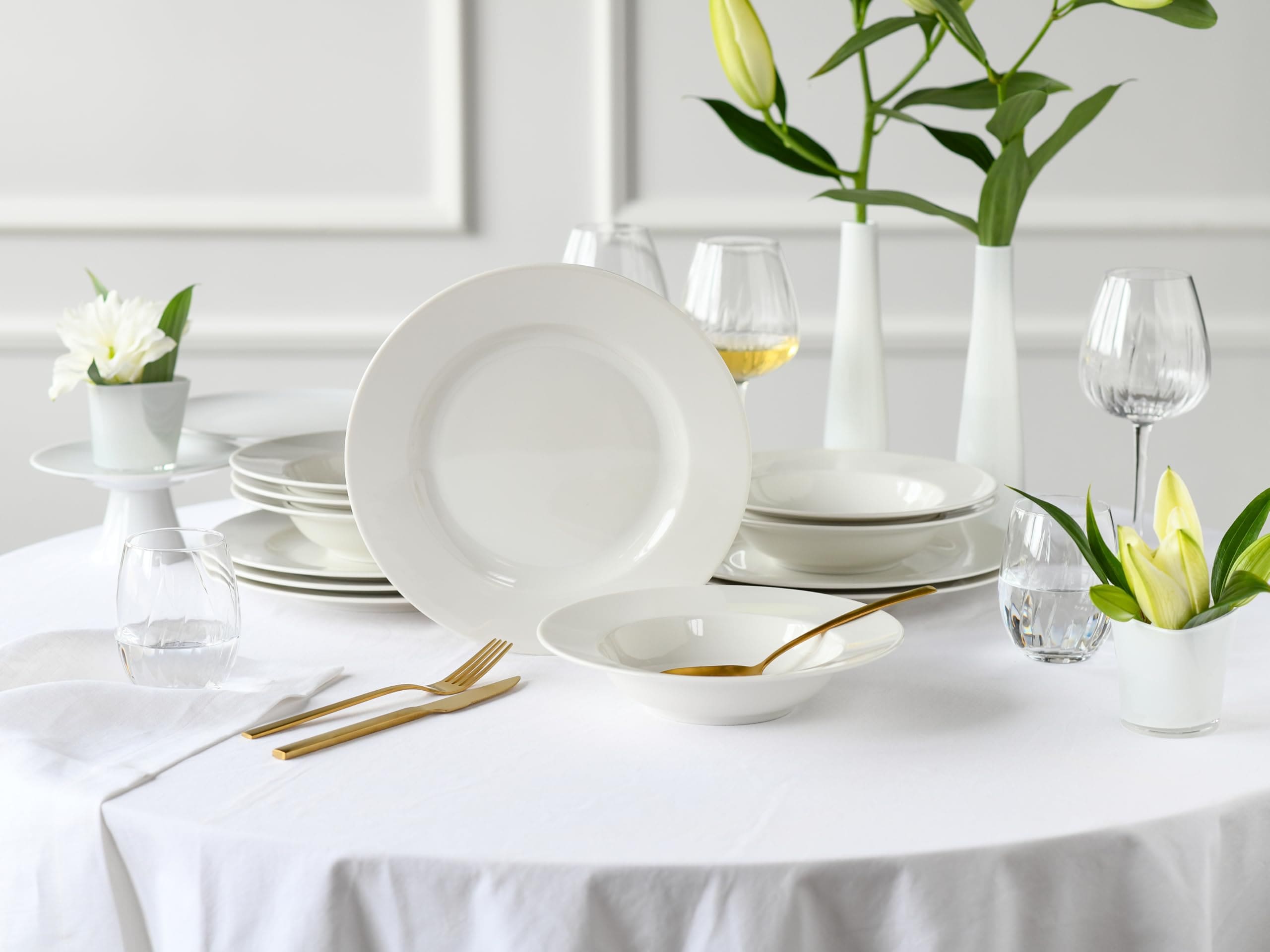 CreaTable - 24912 Venice Creme, Tafelservice 12-tlg 