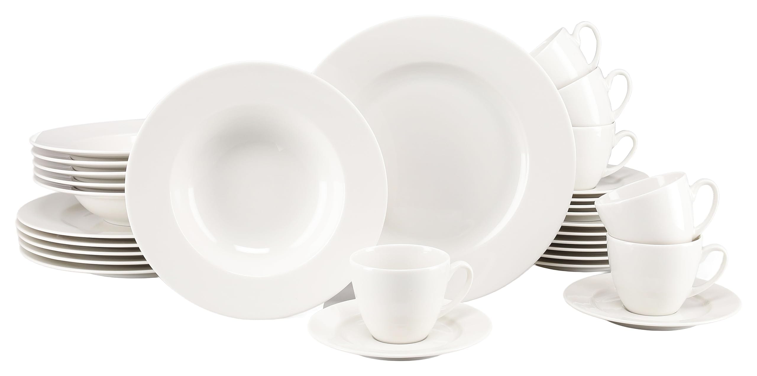 CreaTable 24913 Serie Venice Kombiservice 30-tlg 6 Personen 