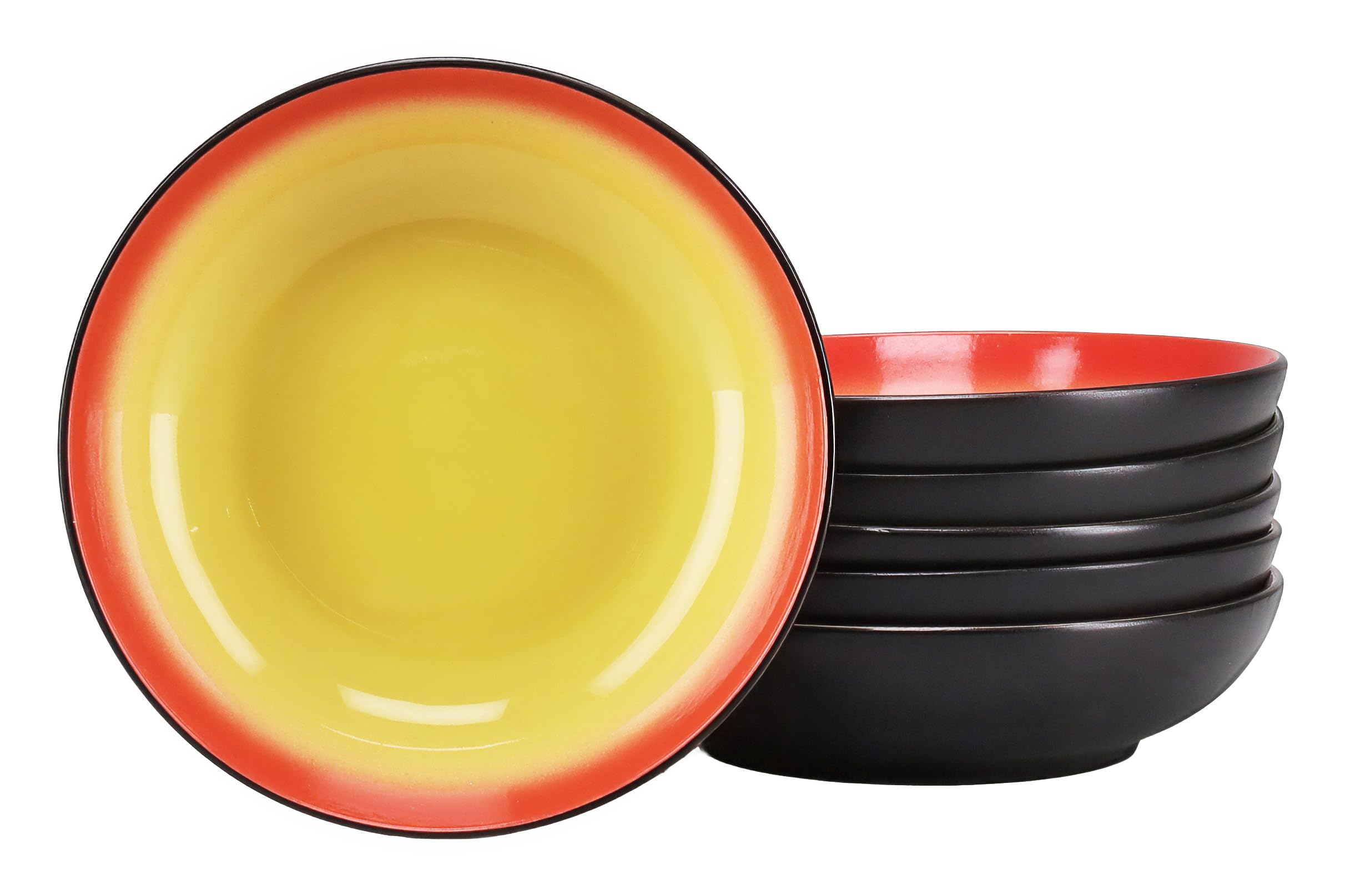 CreaTable - 24921, Hot Red - Suppenteller 6-tlg 