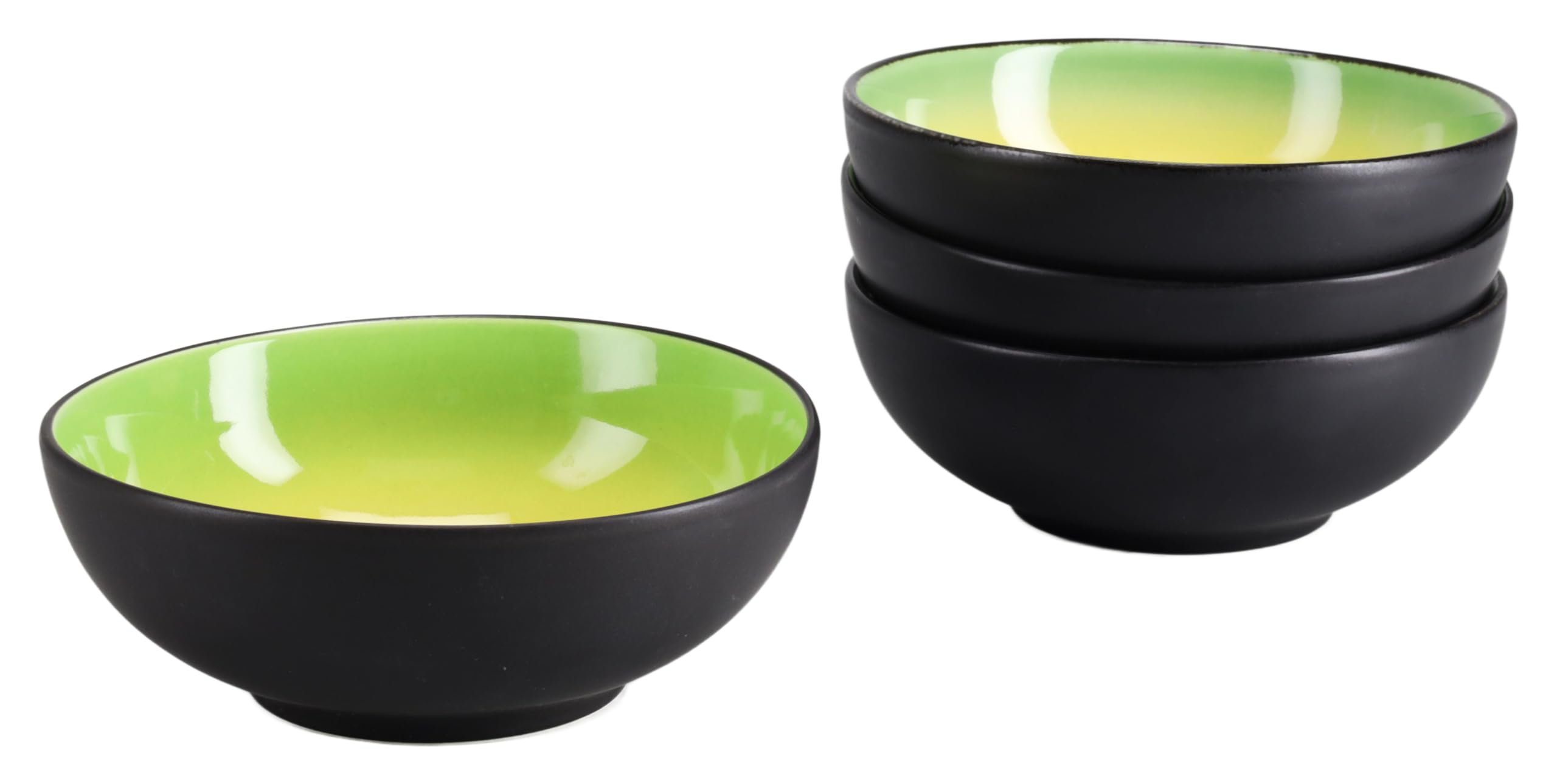 CreaTable - 24928, Hot Green - Smoothie Bowl 4-tlg 