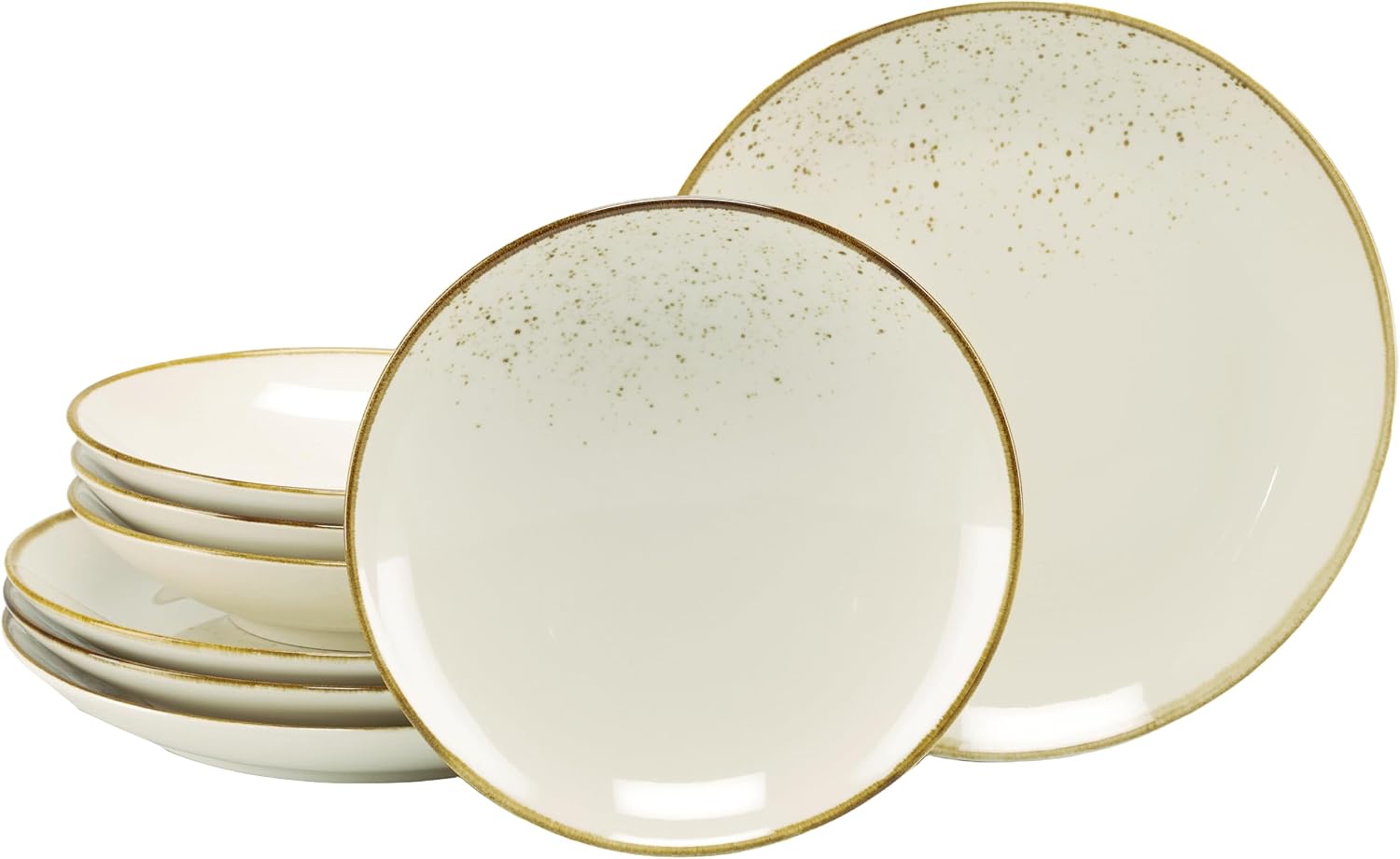 CreaTable - 24973, Nature Collection Creme - Tafelservice 8-tlg 