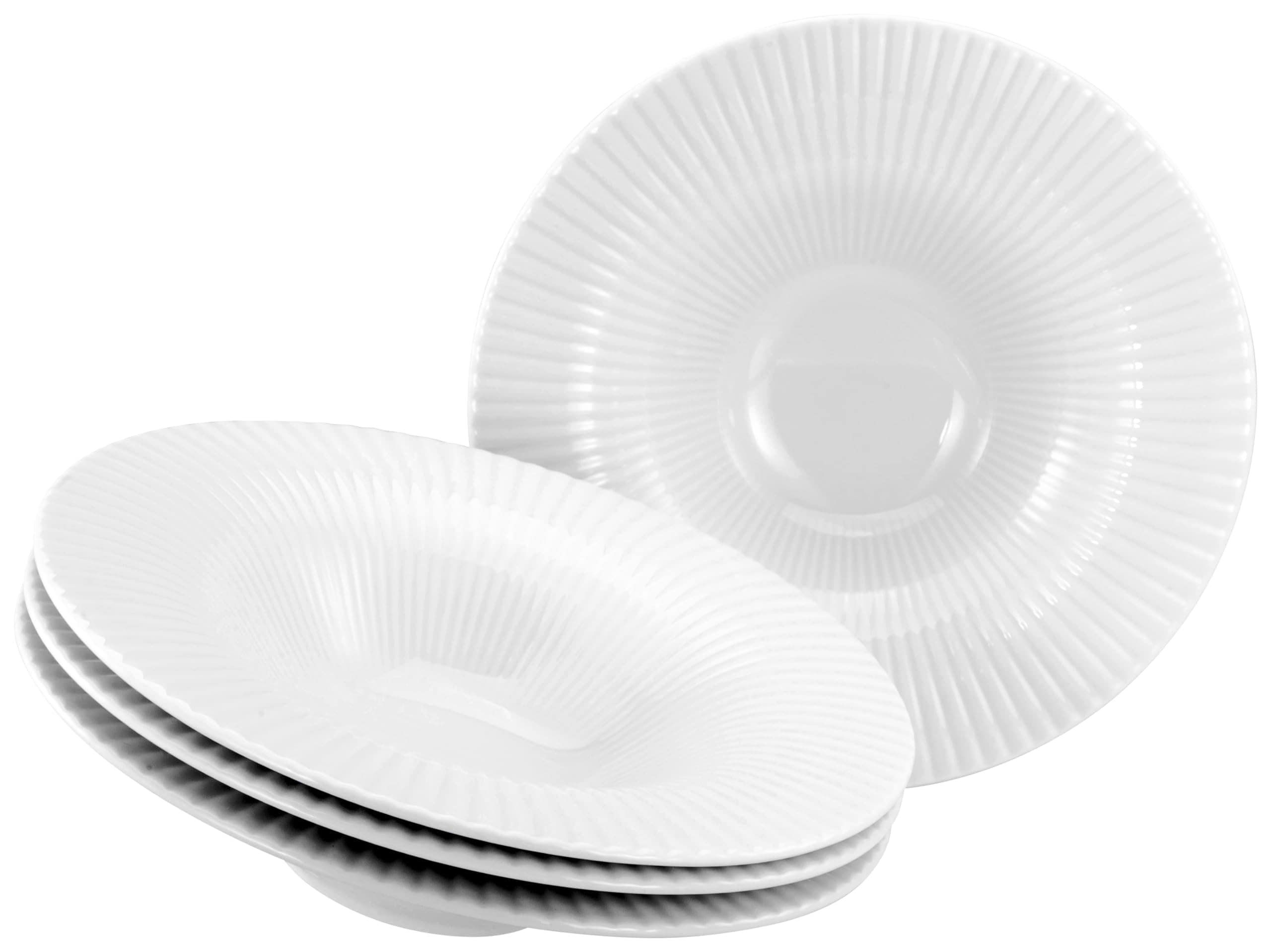 Creatable 24976 Serie Allegra Magic Weiss 4-tlg Geschirrset f&uuml;r 4 Personen 