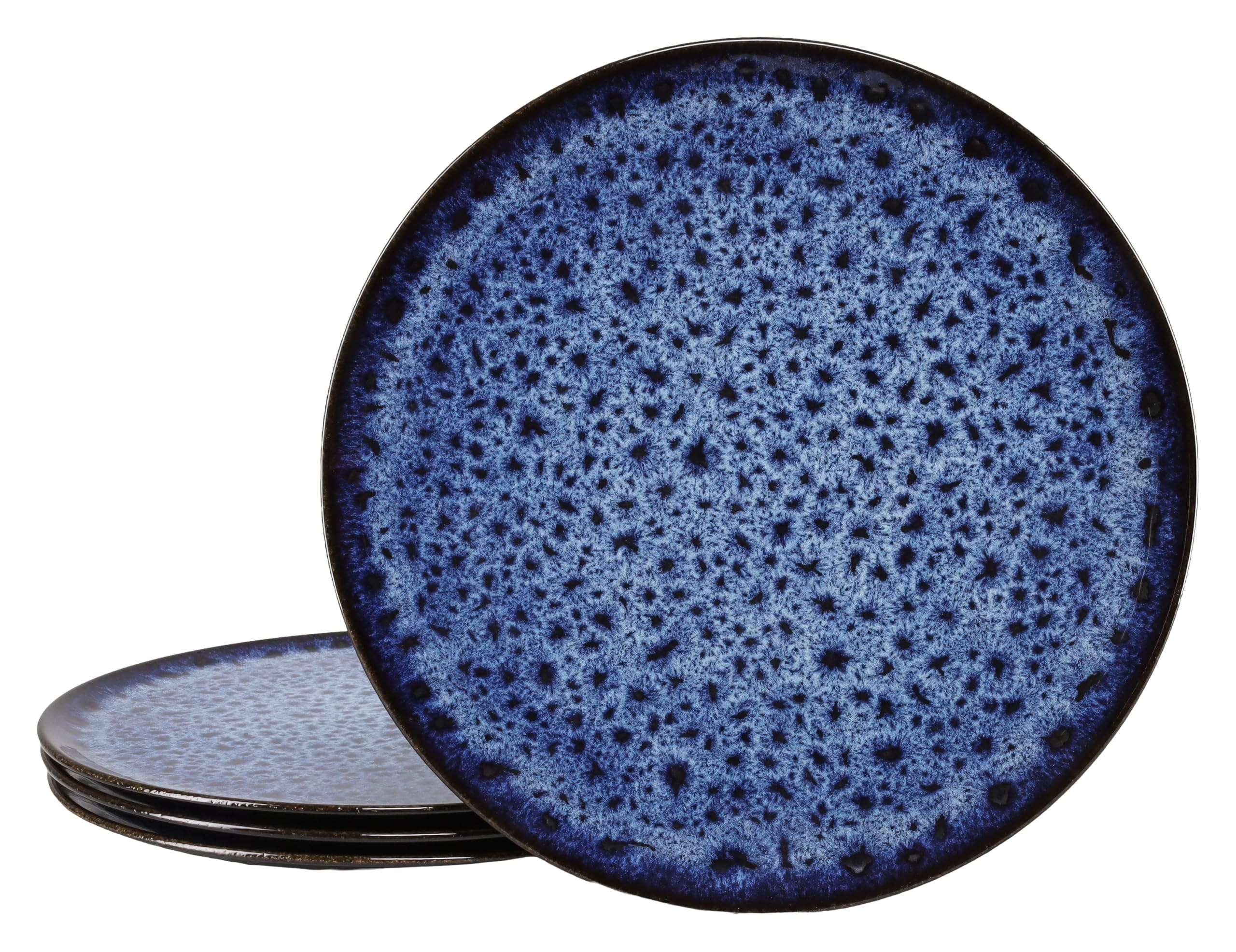 Creatable 25154 Serie Allegra Magic Blue 4-tlg Geschirrset f&uuml;r 4 Personen 