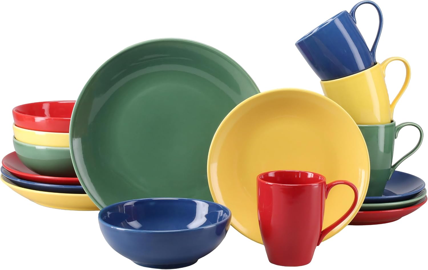 CreaTable - 25283, Joy Bunt - Kombiservice 16-tlg 