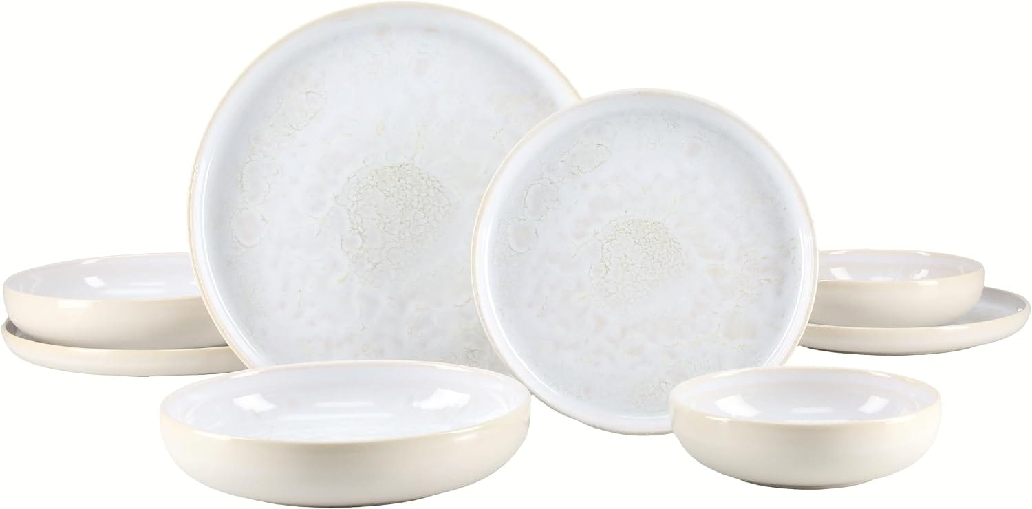 CreaTable - 25395, Yuki Weiss - Tellerset 8-tlg 