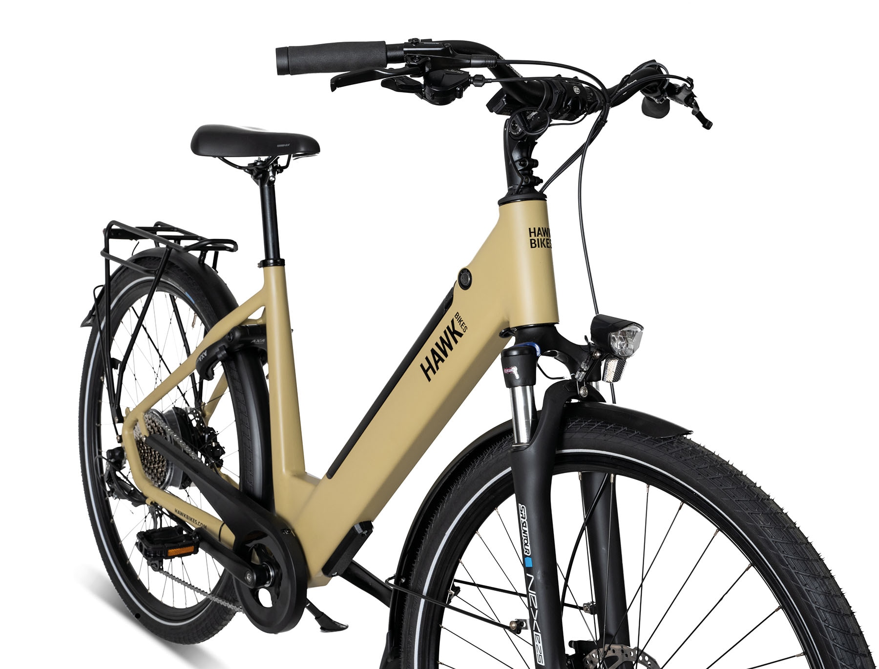 Hawk E-Trekking Lady E-Bike Damen 28 Zoll 50 cm Wave - Gelb 