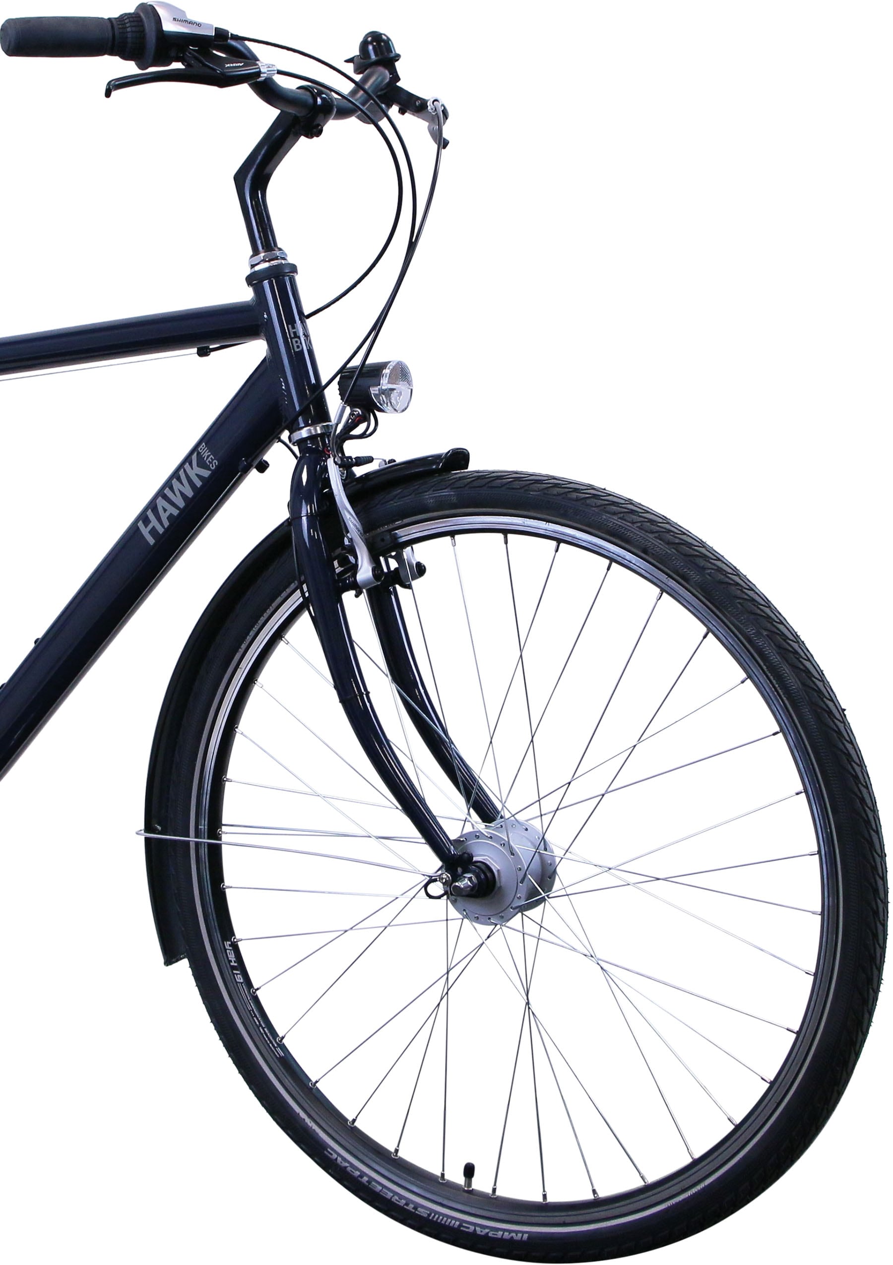 Hawk Citytrek Easy Gent Cityrad Herren 28 Zoll 55 cm Diamant - Anthrazit 