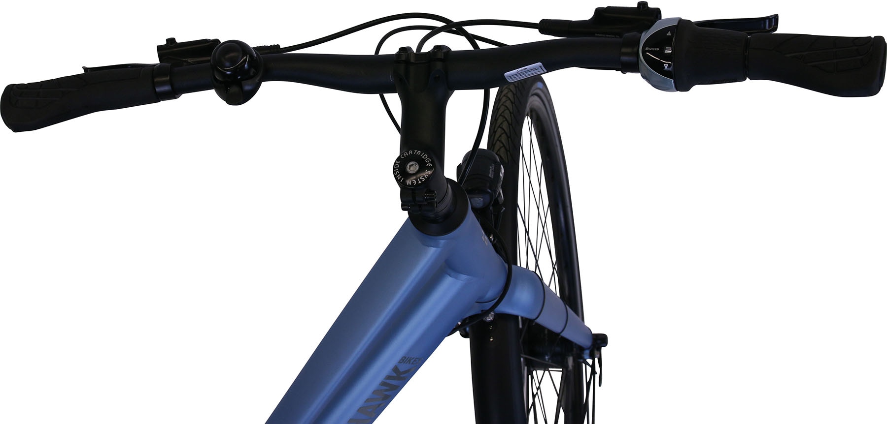 Hawk Trekking Lady Super Deluxe Trekkingrad Damen 28 Zoll 48 cm Trapez - Anthrazit 