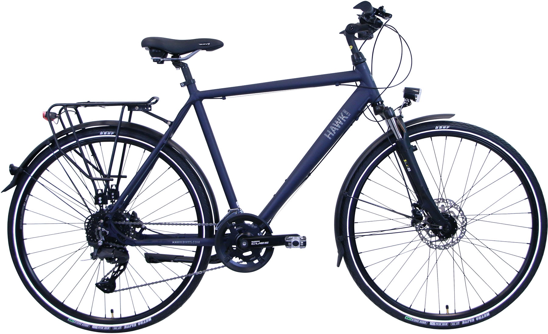 Hawk Trekking Gent Deluxe Trekkingrad Herren 28 Zoll 57 cm Diamant - Anthrazit 