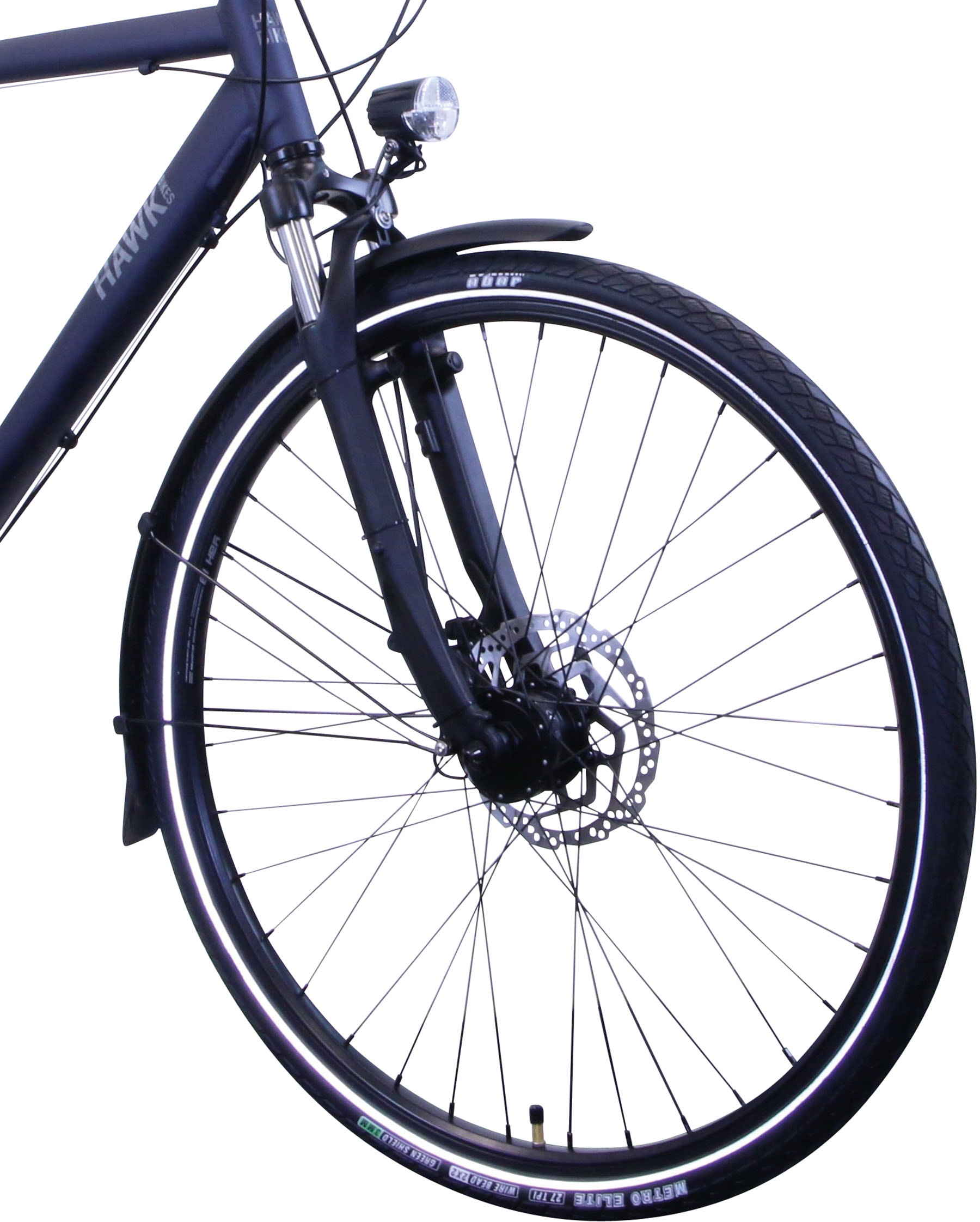 Hawk Trekking Gent Deluxe Plus Trekkingrad Herren 28 Zoll 57 cm Diamant - Anthrazit 