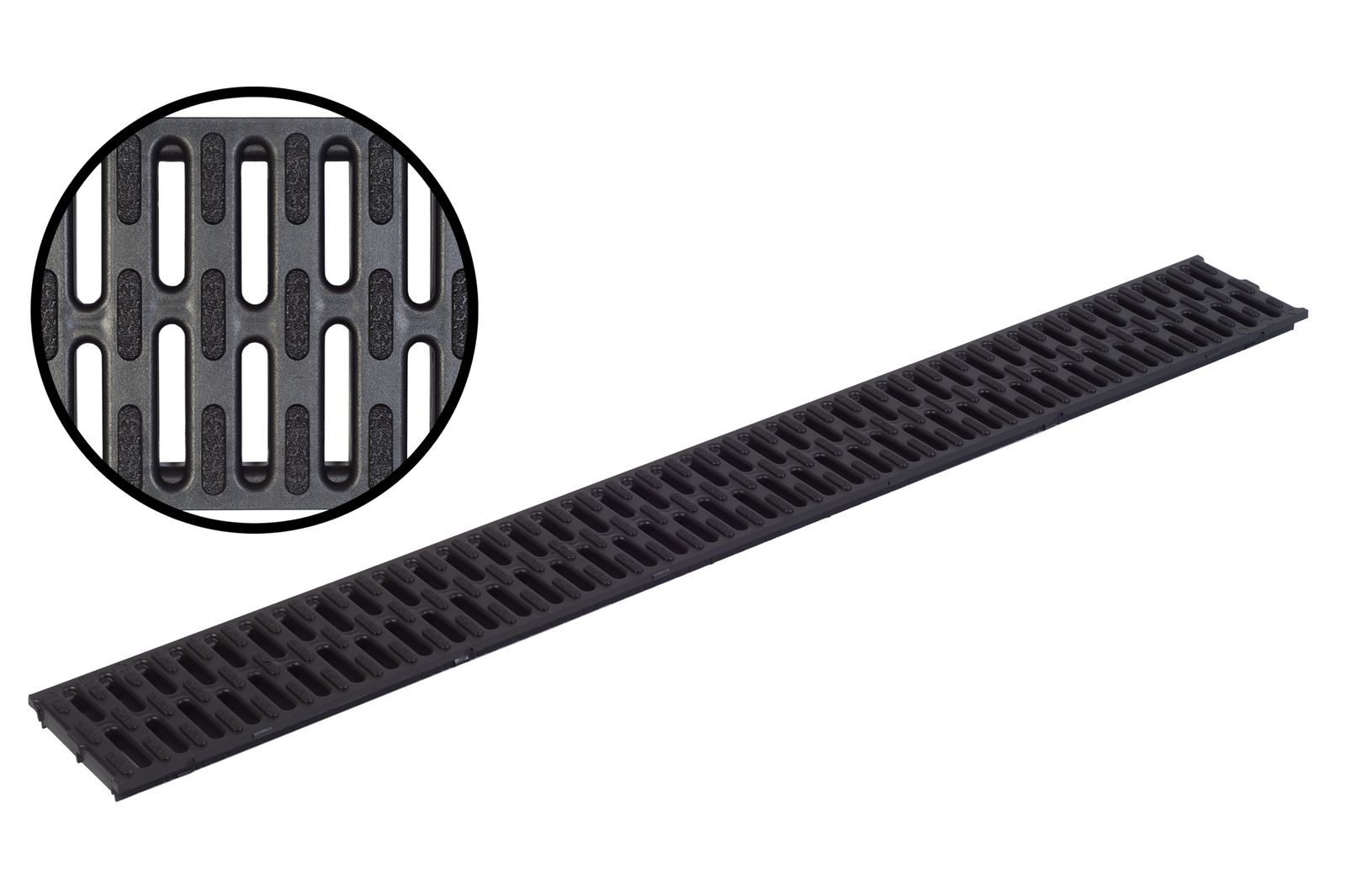 ACO Self&reg; Stegrost Microgrip Kunststoff | L&auml;nge: 100 cm - Breite: 11,8 cm 