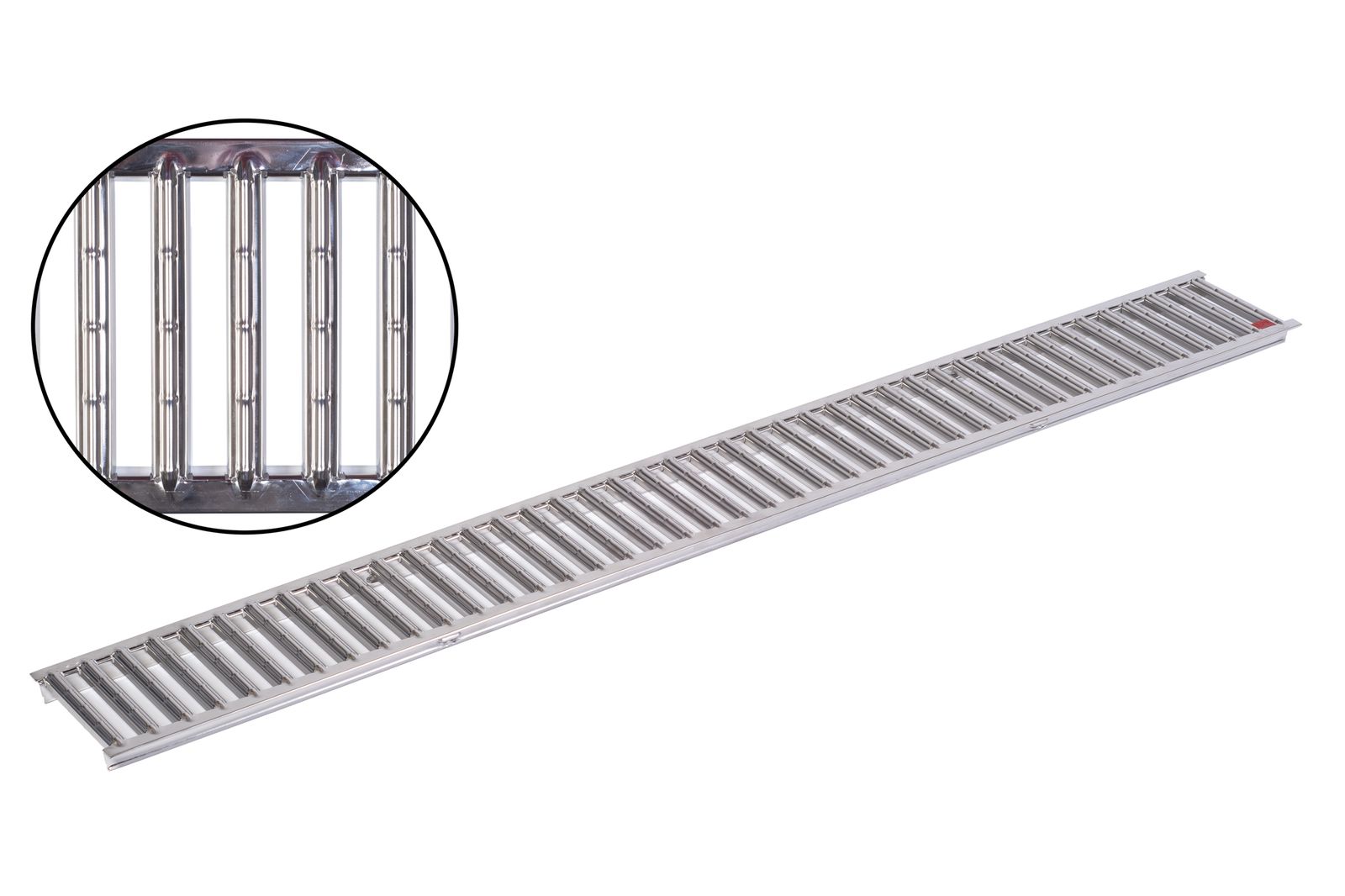 ACO Self&reg; Stegrost Edelstahl elektropoliert | L&auml;nge: 100 cm - Breite: 11,8 cm 