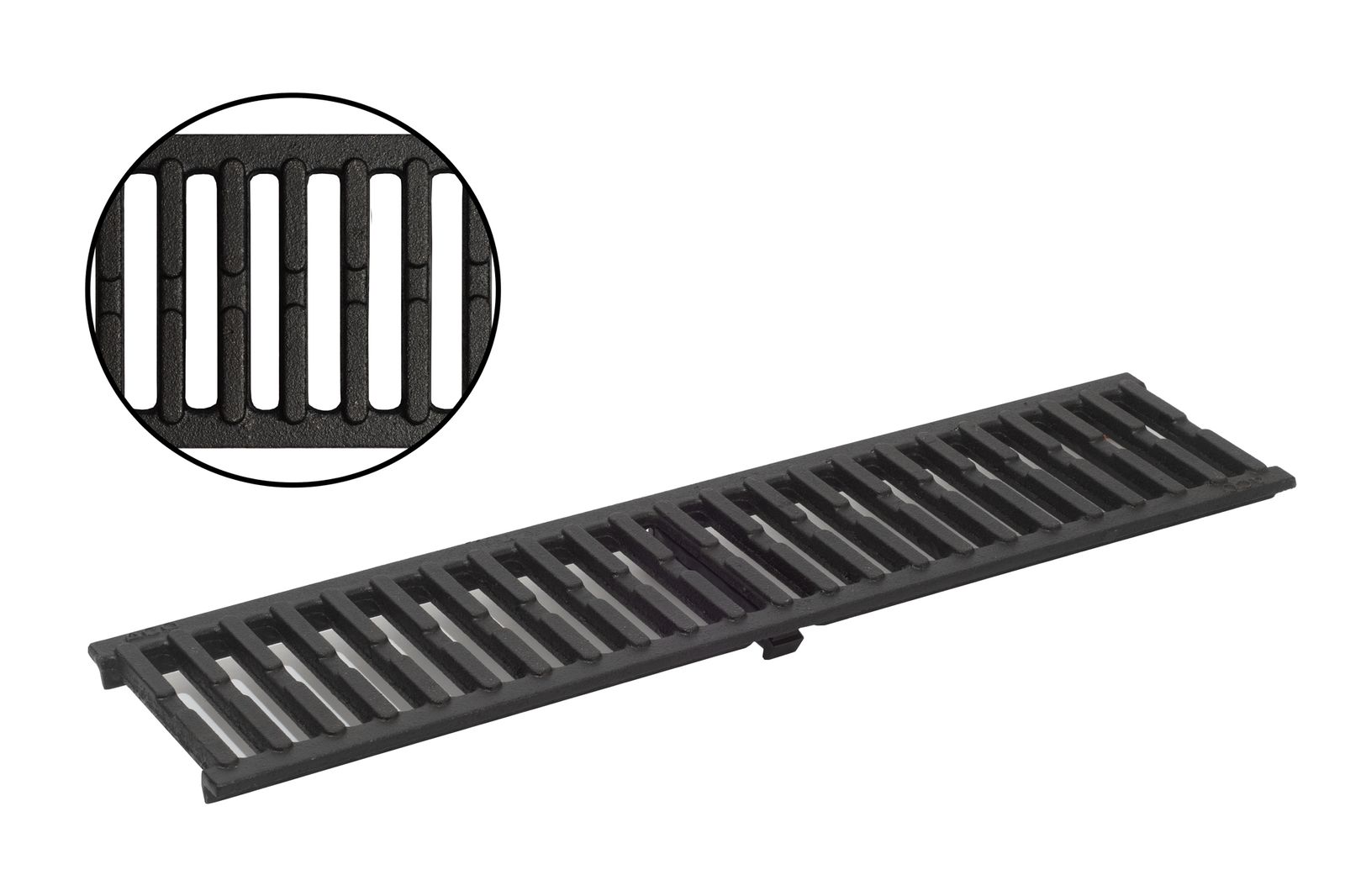 ACO Self&reg; Gussrost Gusseisen | L&auml;nge: 50 cm - Breite: 11,8 cm 