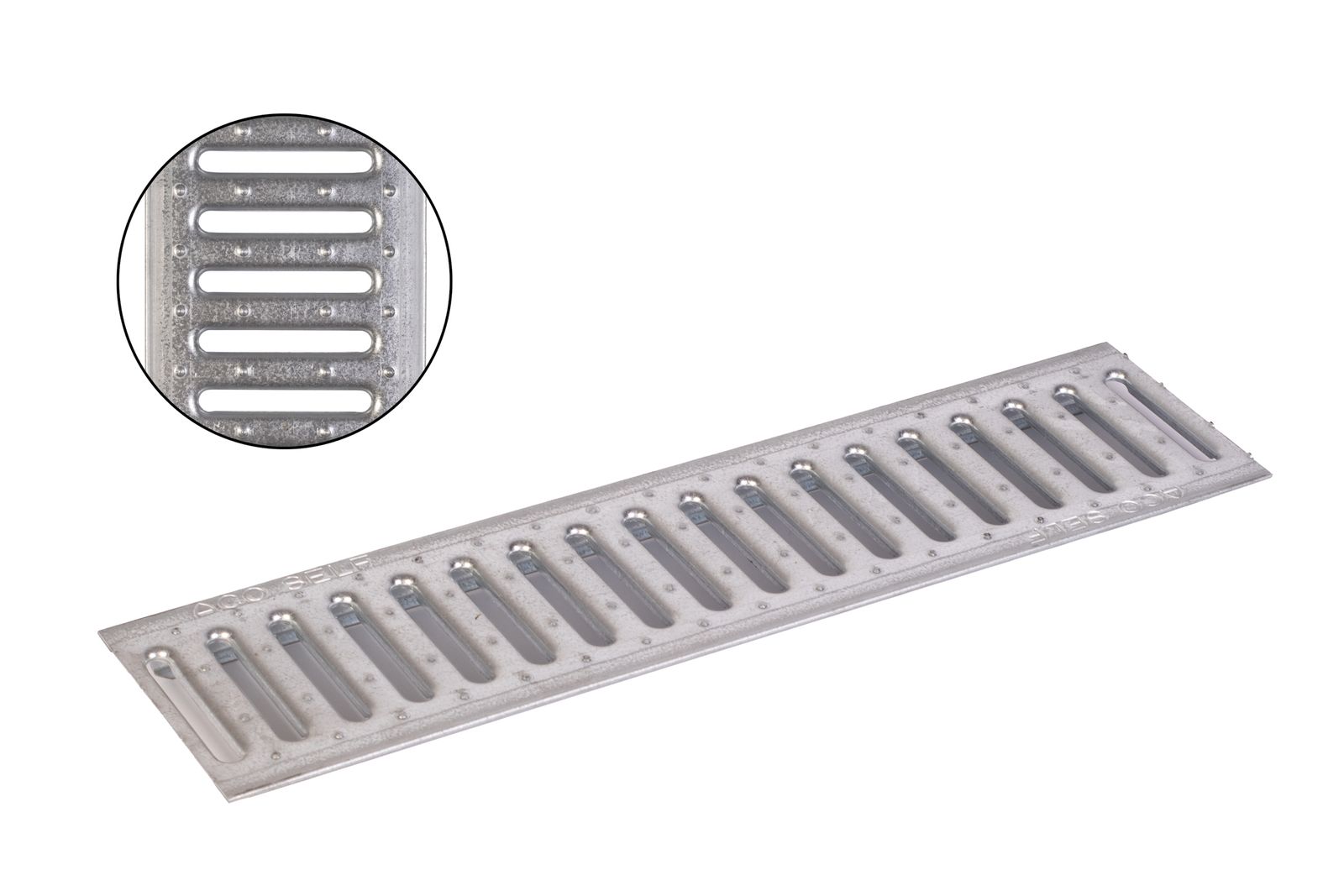 ACO Self&reg; Stegrost Stahl verzinkt | L&auml;nge: 50 cm - Breite: 13 cm 