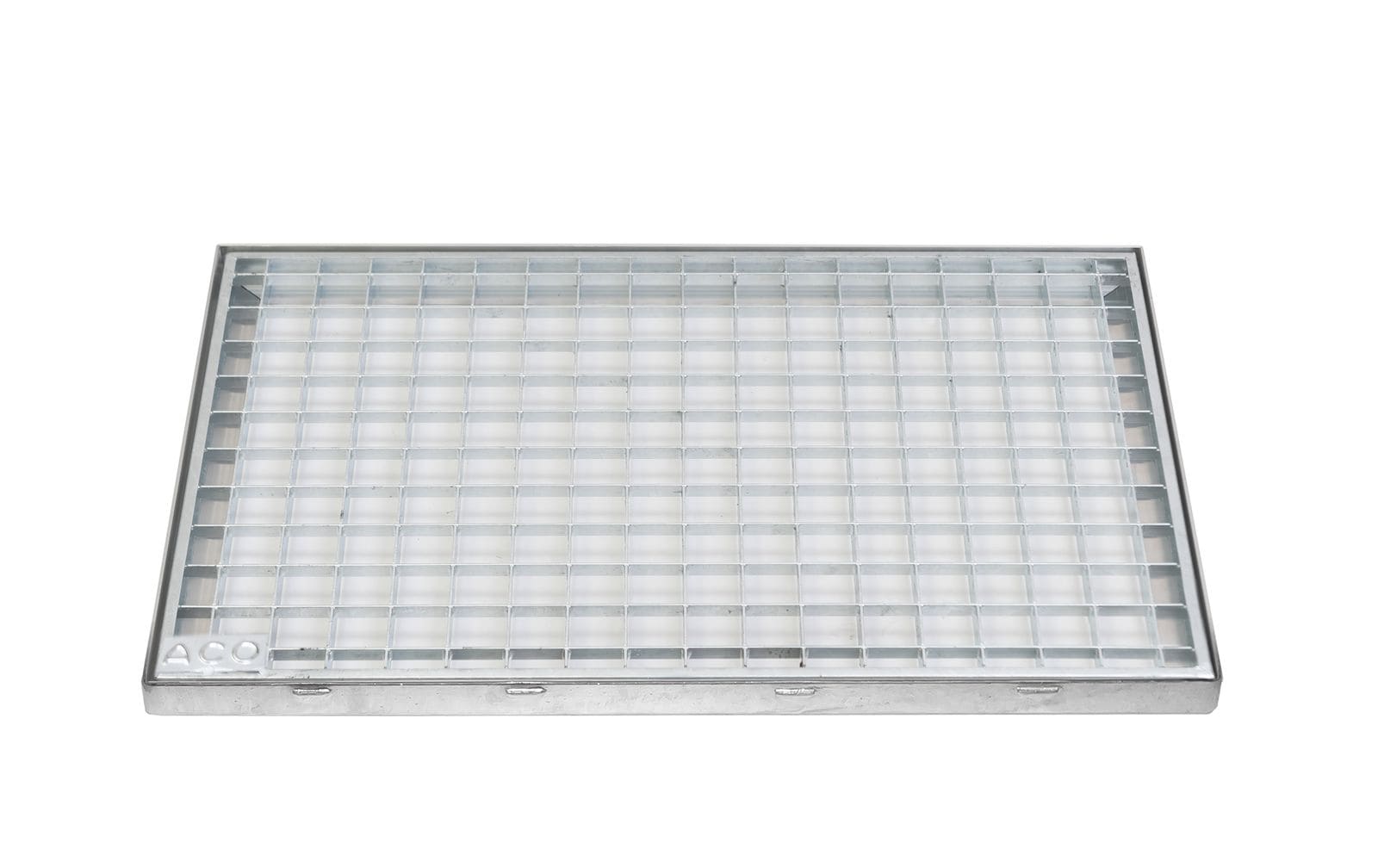 ACO Schuhabstreifer Gitterrost 100x40cm mit Zarge MW 30/30 