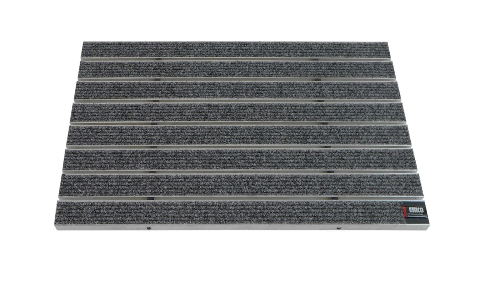 Emco Eingangsmatte DIPLOMAT 22mm | 60x40cm | Large Rips Hellgrau 