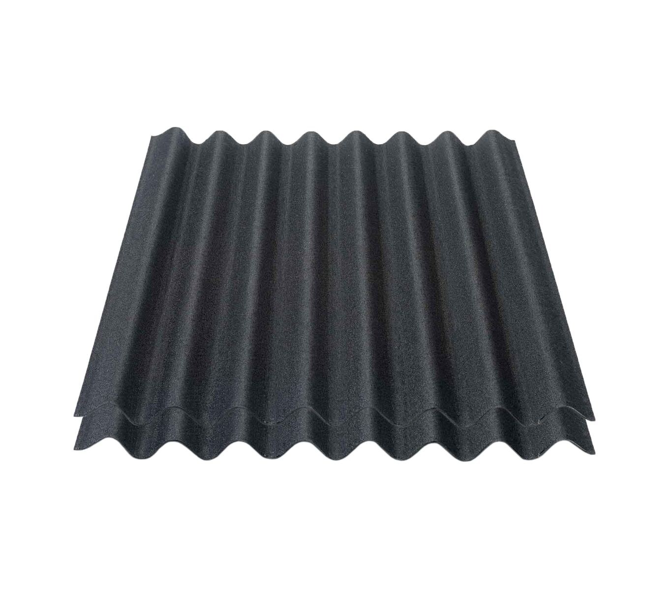 2er Pack ® Easyline® Platte intensiv schwarz 1000 x 760 x 2,6 mm Profil 95/38