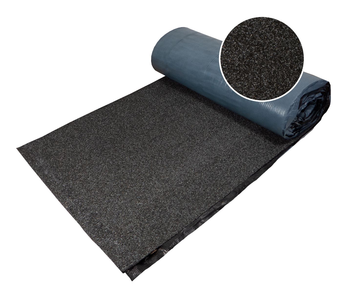 Onduline KSK Gartenhausbahn Schwarz kaltselbstklebend 5m lang - 50cm breit 