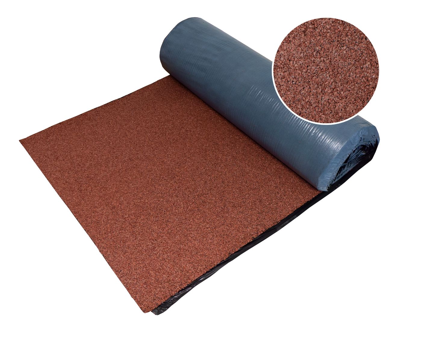 Onduline KSK Gartenhausbahn Rot kaltselbstklebend 5m lang - 50cm breit 
