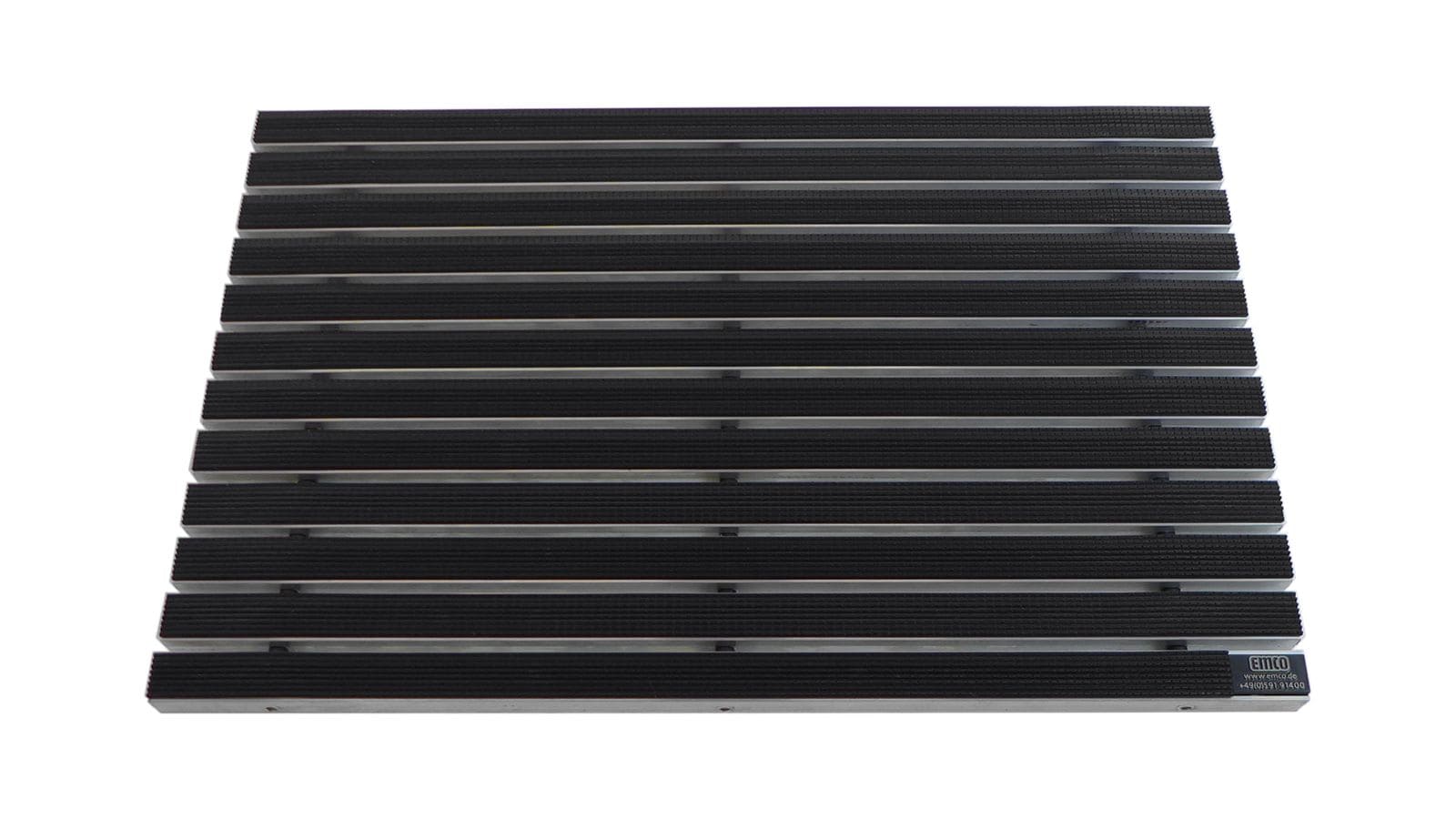 Emco Eingangsmatte DIPLOMAT 22mm | 75x50cm | Gummi Schwarz 