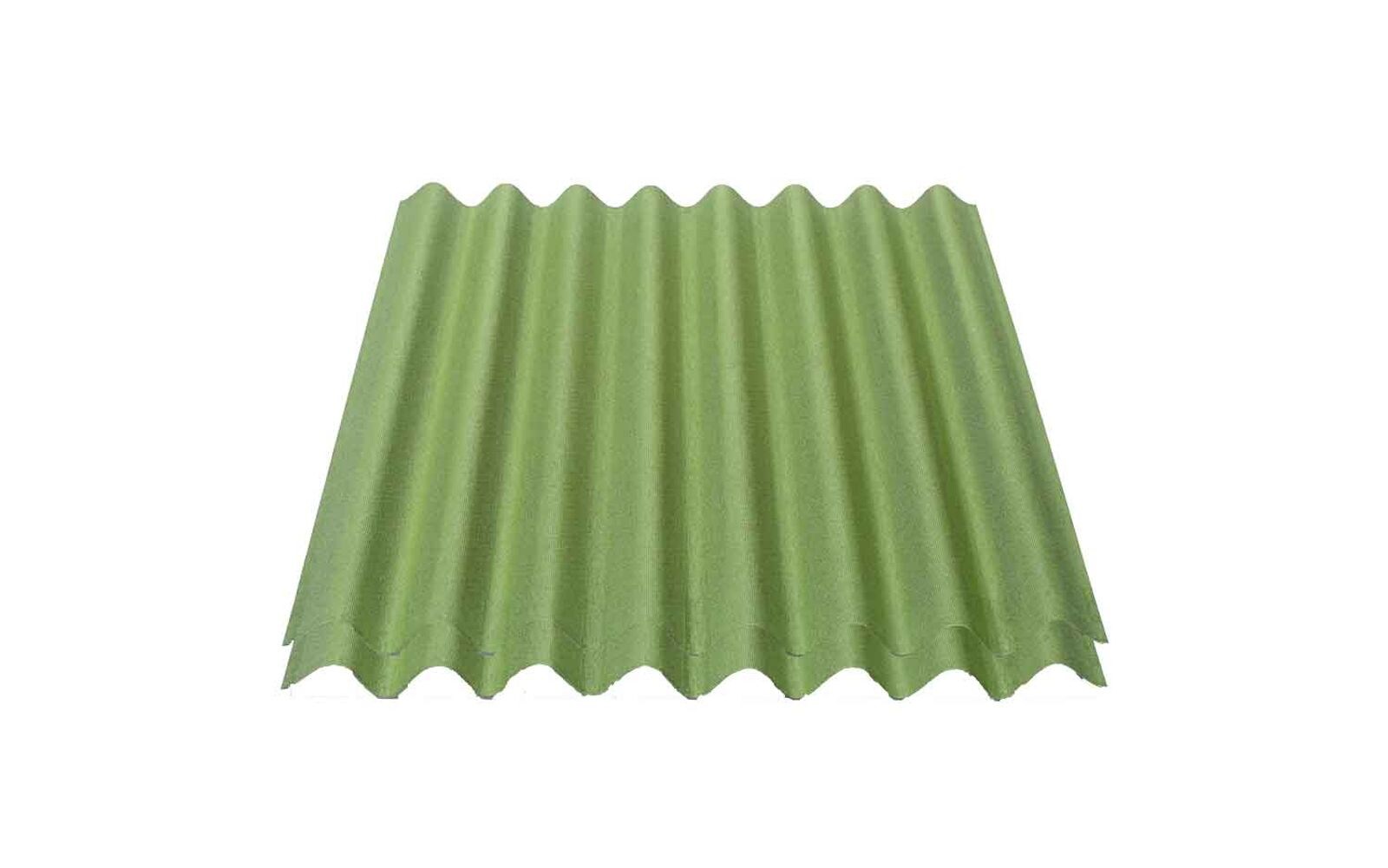 2er Pack ® Easyline® Platte intensiv grün 1000 x 760 x 2,6 mm Profil 95/38