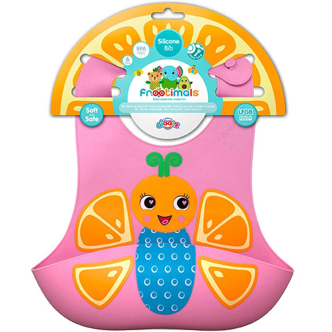 Kids Licensing Baby Silikon Laken L&auml;tzchen Schmetterling 