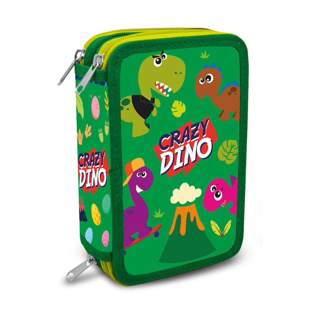 Kids Licensing Crazy Dino Federtasche Federma&uml;ppchen 44 Teile 