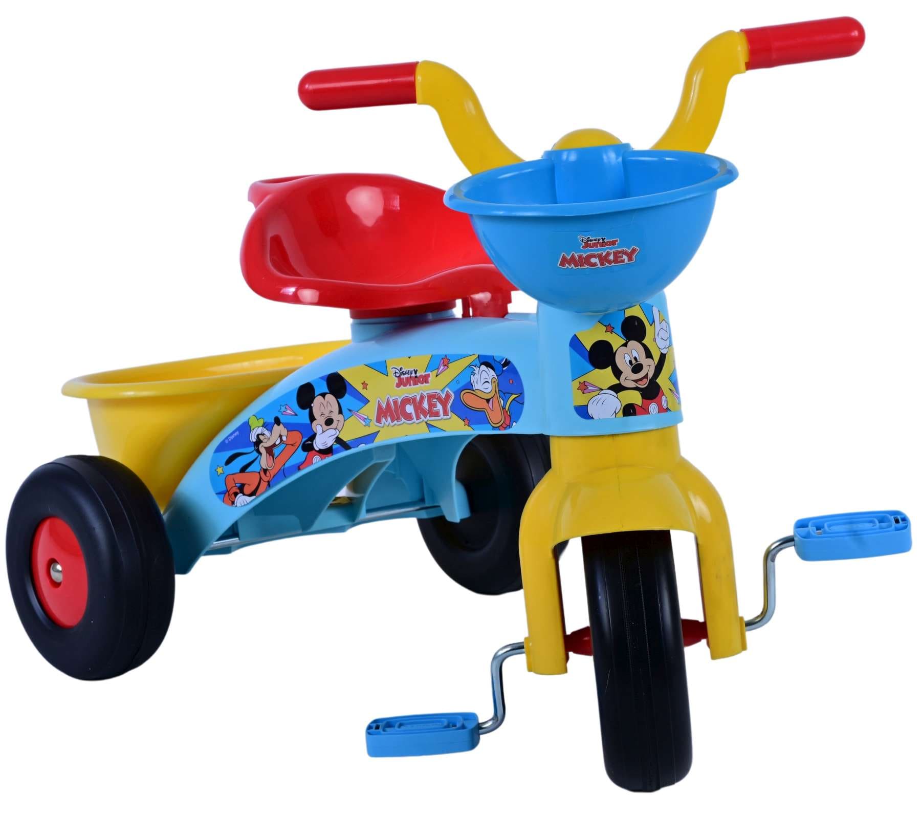 Volare Dreirad Disney Mickey Fahrrad f&uuml;r Jungen Kinderrad in Rot 