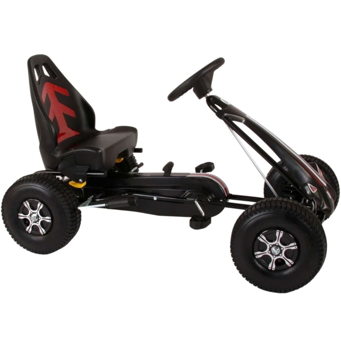 Volare Go Kart Rennwagen f&uuml;r Jungen, gro&szlig; mit Luftreifen 