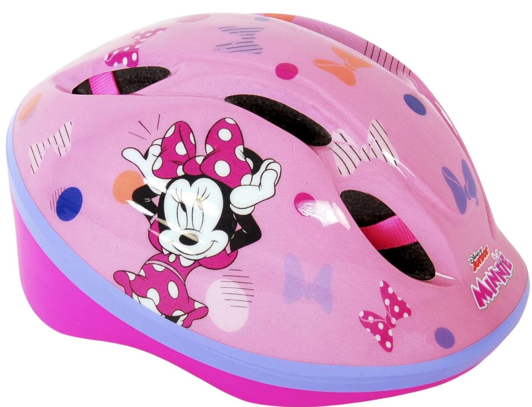 Volare Fahrradhelm Disney Minnie Mouse 52-56 cm Kinderhelm 